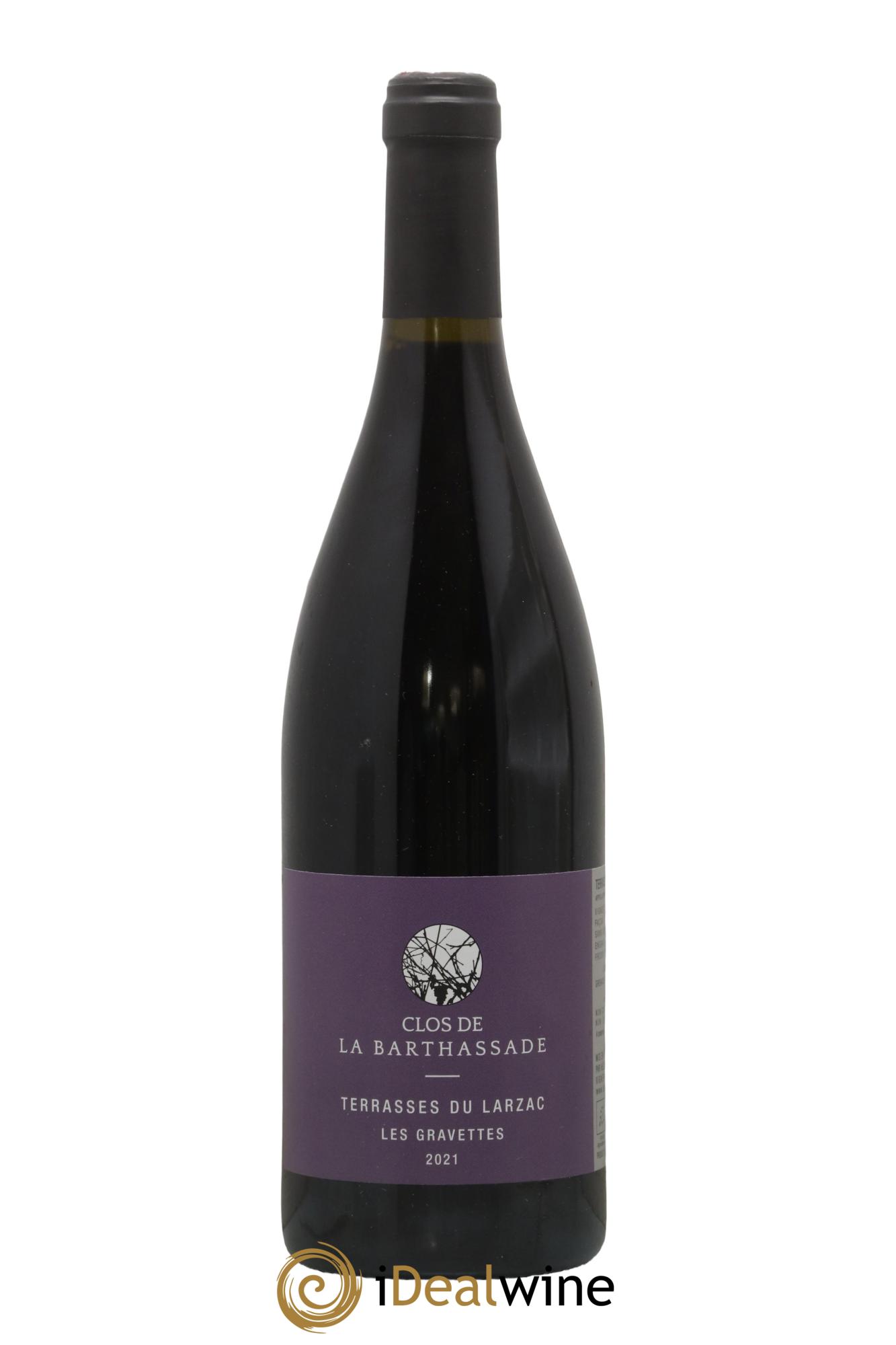 Terrasses du Larzac Les Gravettes Le Clos de la Barthassade 2021 - Lot of 1 bottle - 0