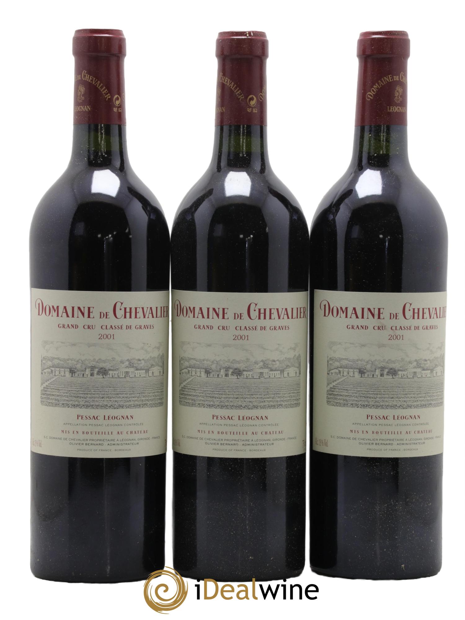 Domaine de Chevalier Cru Classé de Graves 2001 - Lot de 12 bouteilles - 4