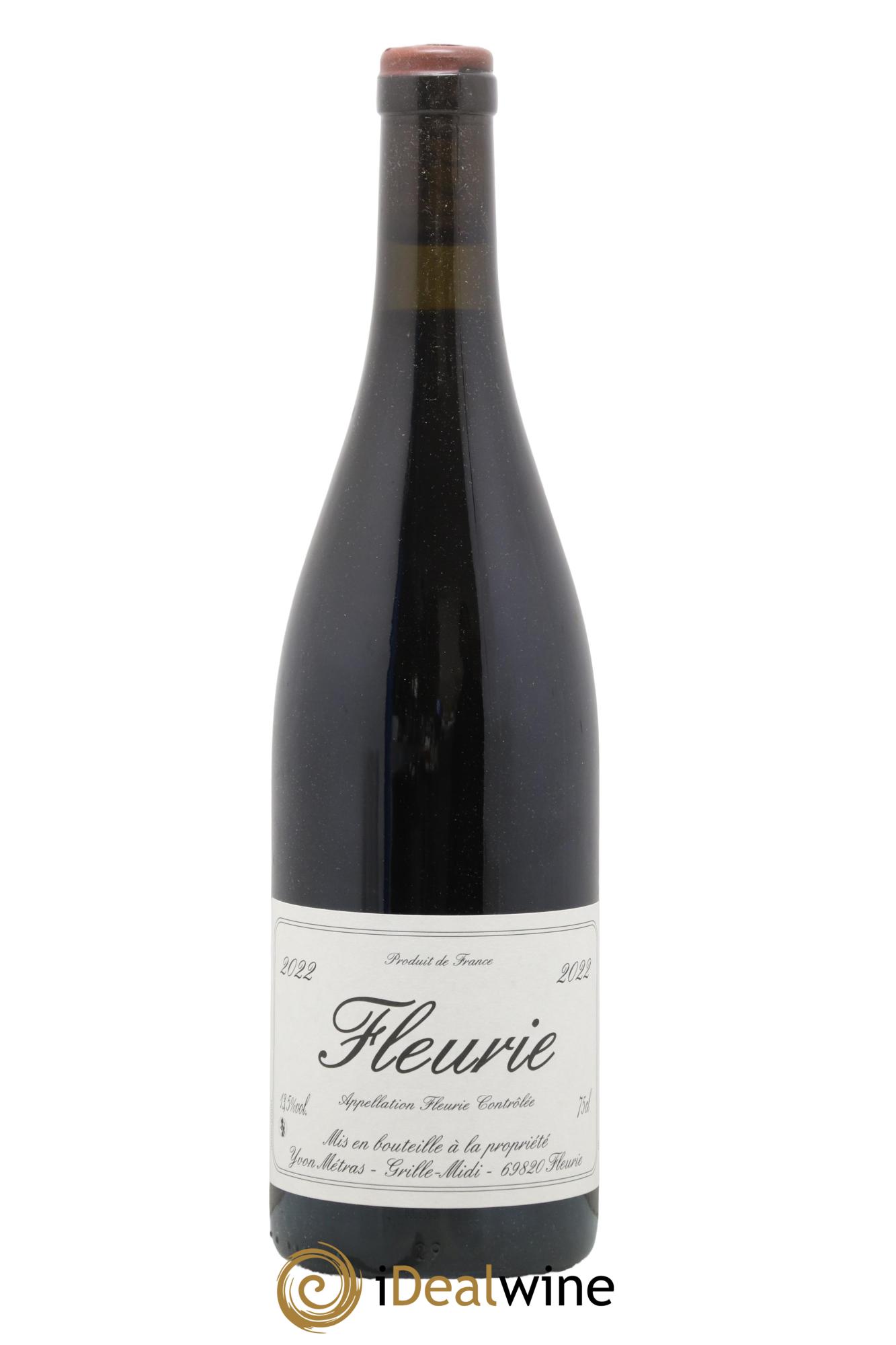 Fleurie Yvon Métras 2022 - Lot de 1 bouteille - 0