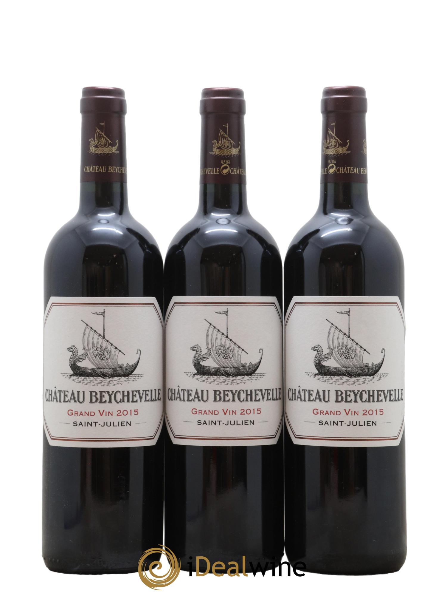 Château Beychevelle 4ème Grand Cru Classé 2015 - Lot de 6 bouteilles - 2