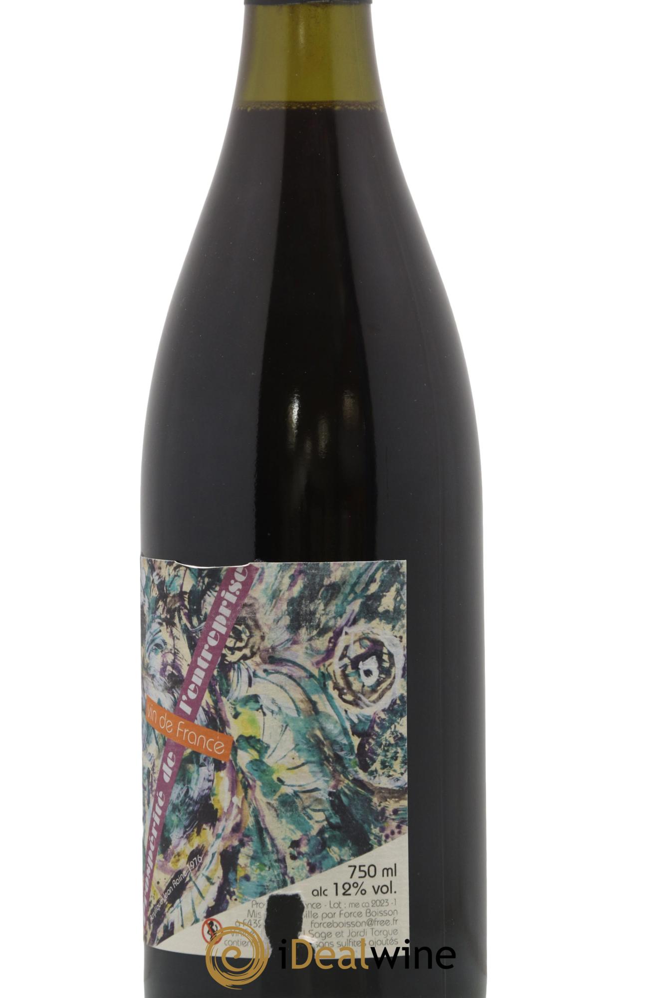 Vin de France Prospérité de l'entreprise Daniel Sage 2022 - Posten von 1 Flasche - 1