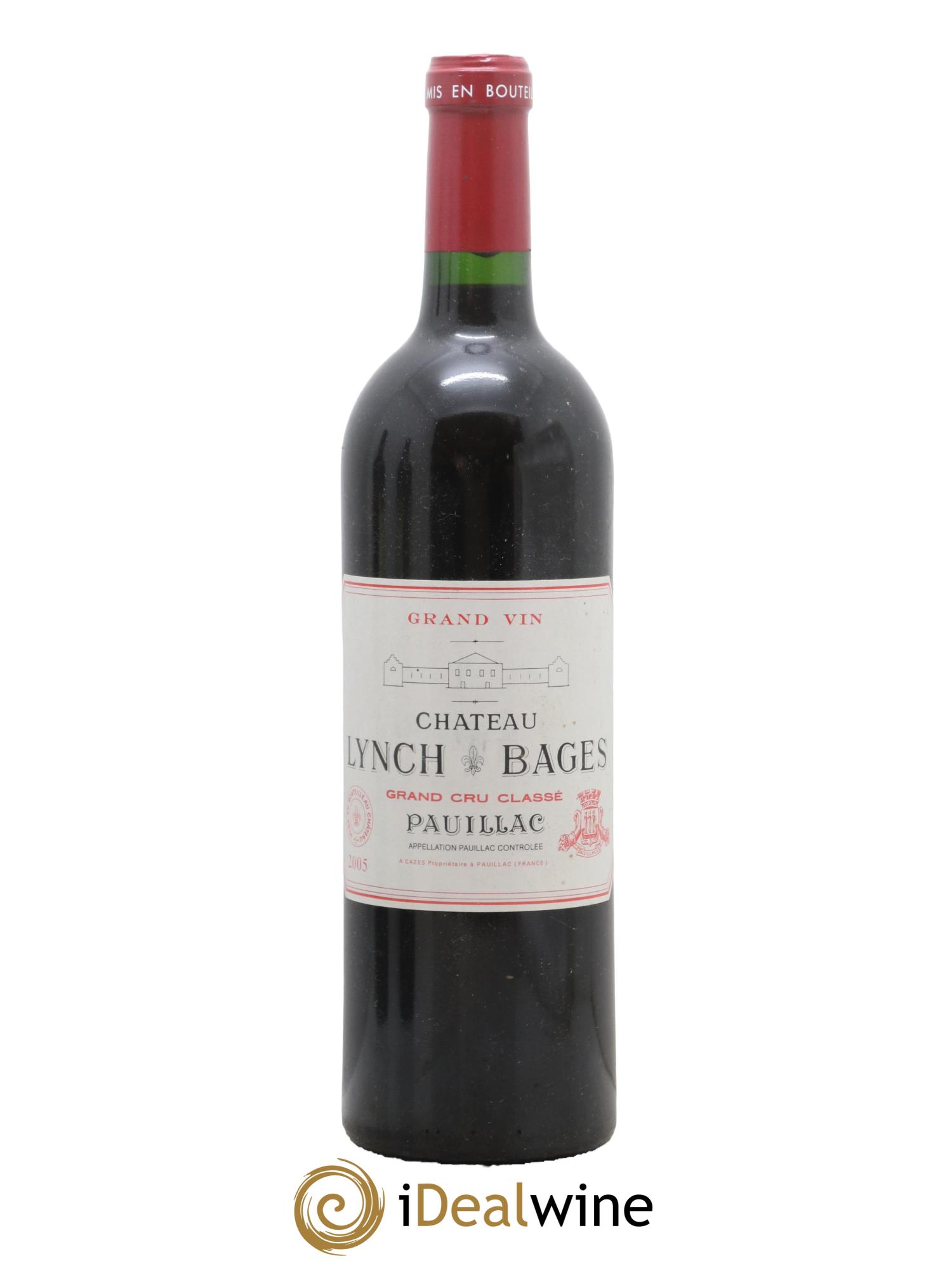 Château Lynch Bages 5ème Grand Cru Classé 2005 - Lot de 1 bouteille - 0