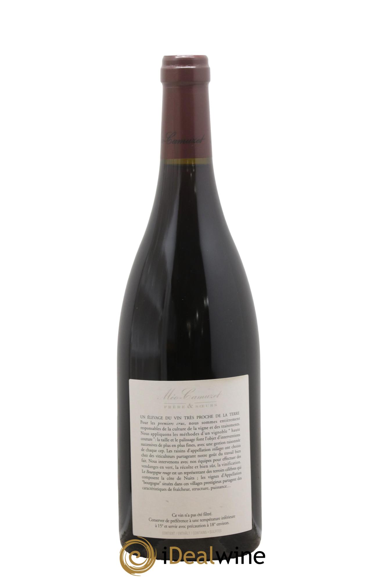 Chambolle-Musigny 1er Cru Les Cras Méo-Camuzet (Frère & Soeurs) 2007 - Posten von 1 Flasche - 1