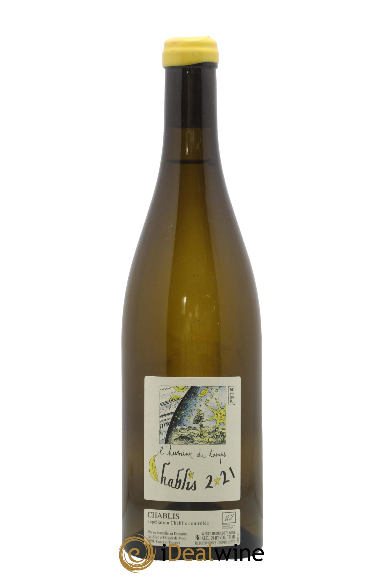 Chablis L'Humeur du Temps Alice et Olivier De Moor 2021 - Posten von 1 Flasche - 0