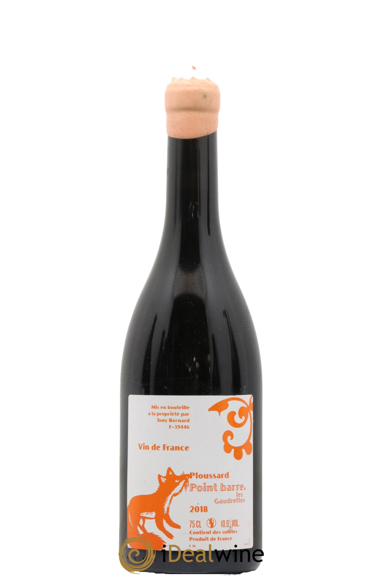 Vin de France Ploussard Point Barre les Gaudrettes Bornard 2018 - Lot de 1 bouteille - 0