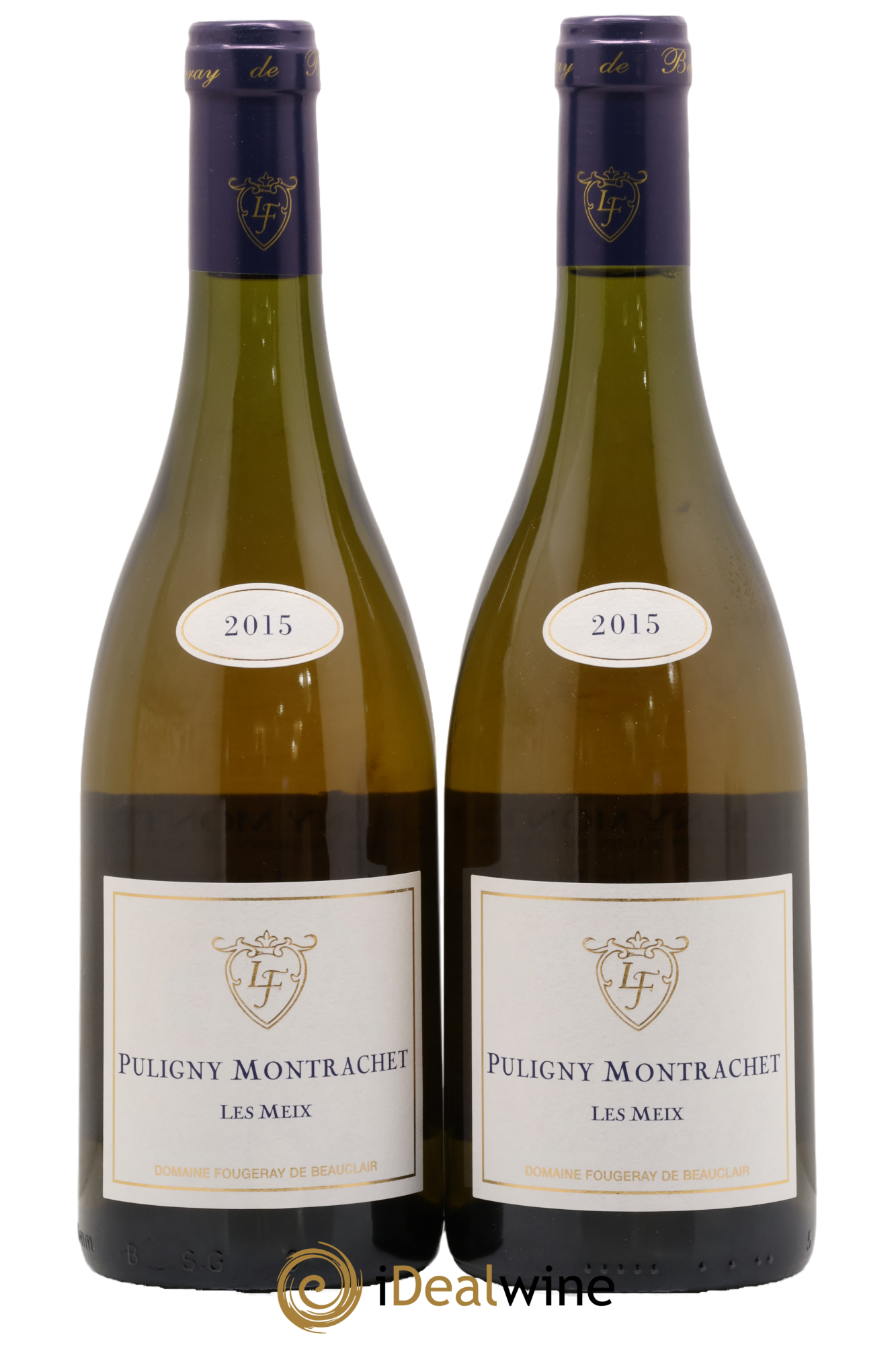 Puligny-Montrachet Les Meix Fougeray de Beauclair 2015 - Lot de 2 bouteilles - 0