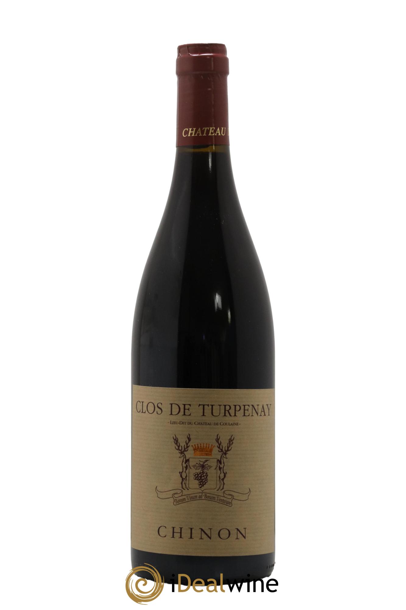 Chinon Clos De Turpenay Château De Coulaine 2021 - Lot de 1 bouteille - 0