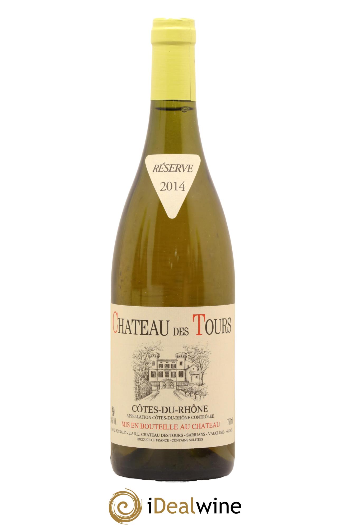 Côtes-du-Rhône Château des Tours Emmanuel Reynaud 2014 - Lot de 1 bouteille - 0