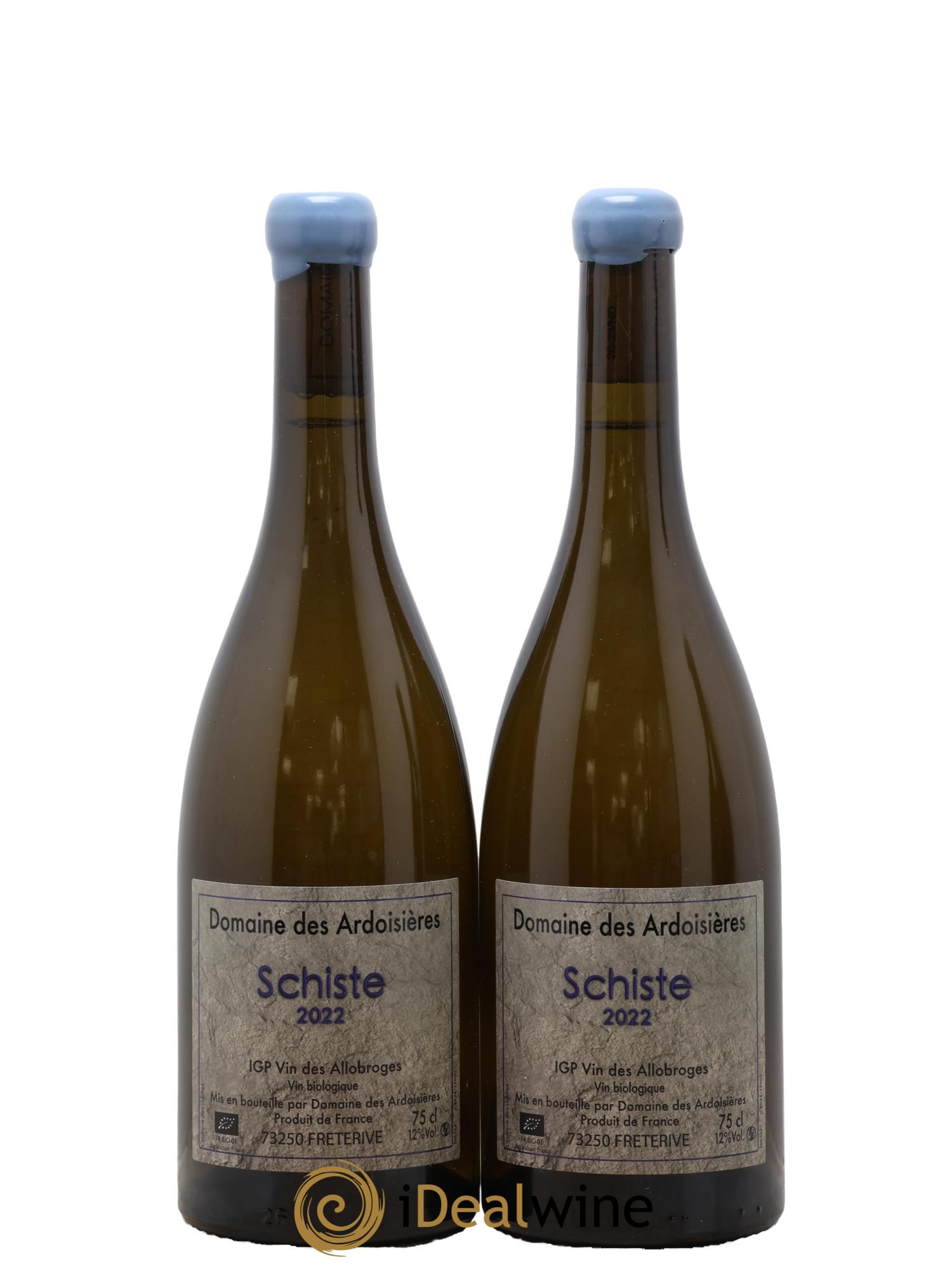 Vin des Allobroges Cevins Schiste Ardoisières (Domaine des) 2022 - Lot de 2 bouteilles - 0