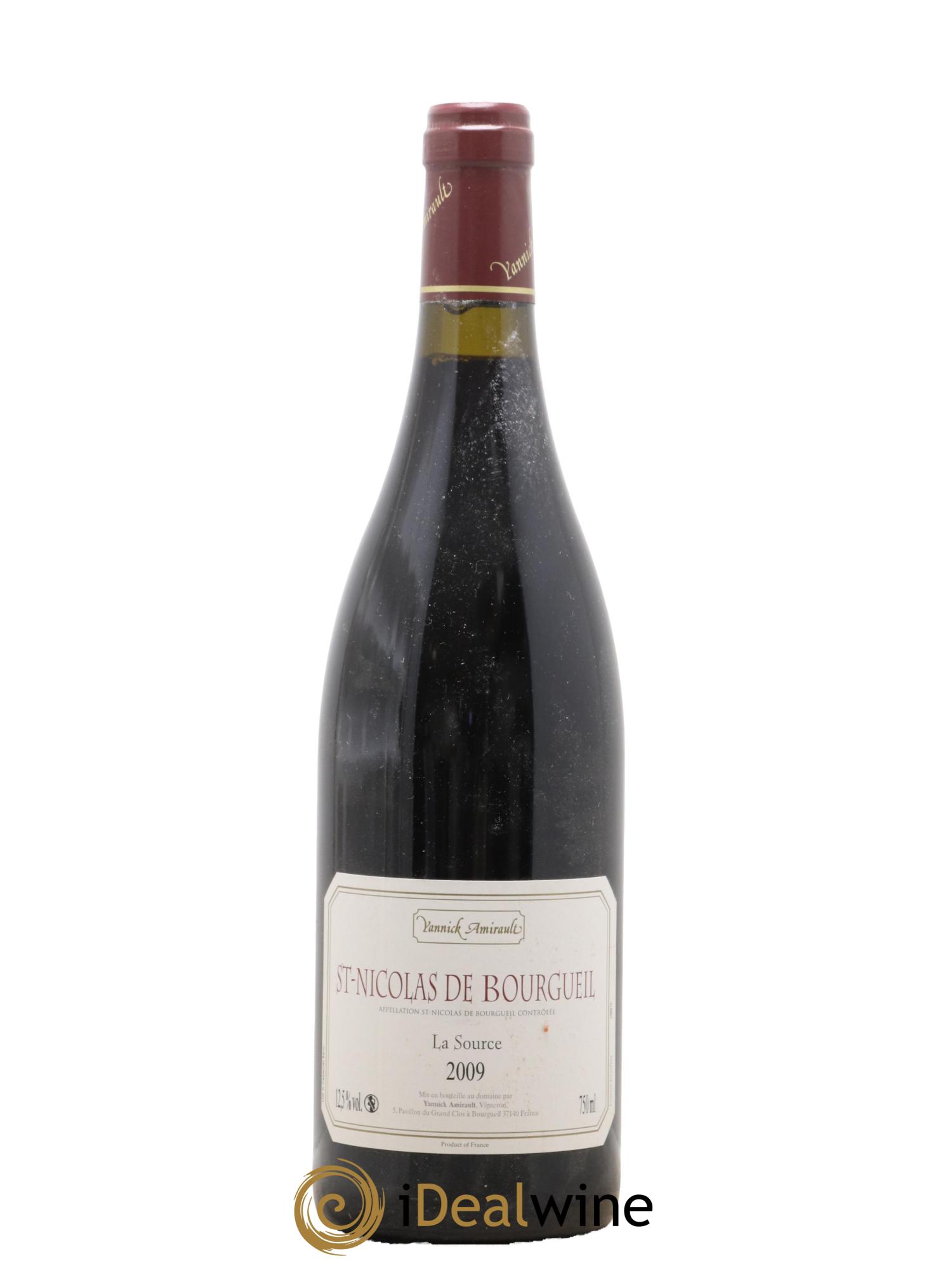 Saint-Nicolas de Bourgueil La Source Yannick Amirault (Domaine) 2009 - Lot de 1 bouteille - 0