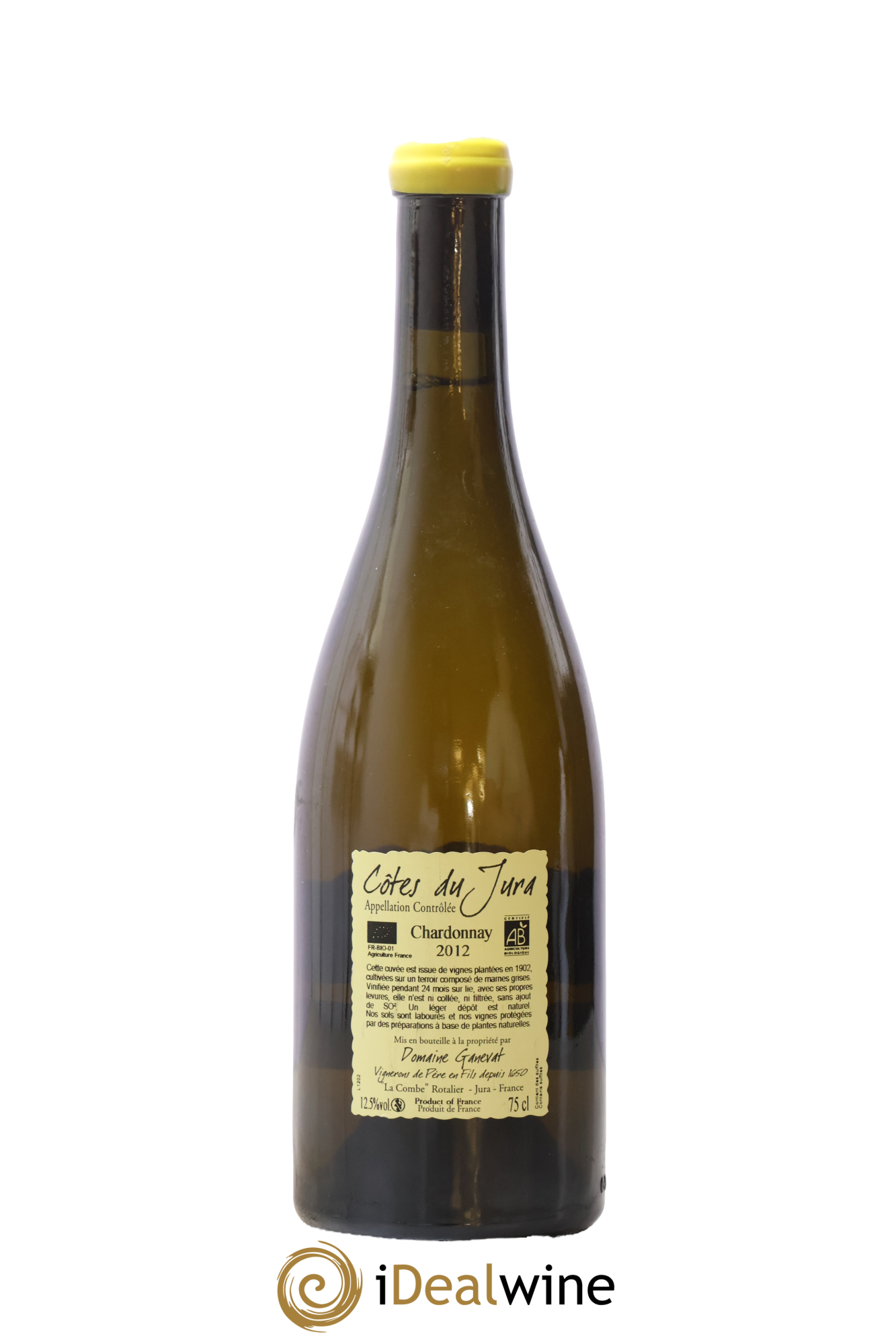 Côtes du Jura Les Chalasses Vieilles Vignes Jean-François Ganevat (Domaine) 2012 - Lot of 1 bottle - 1