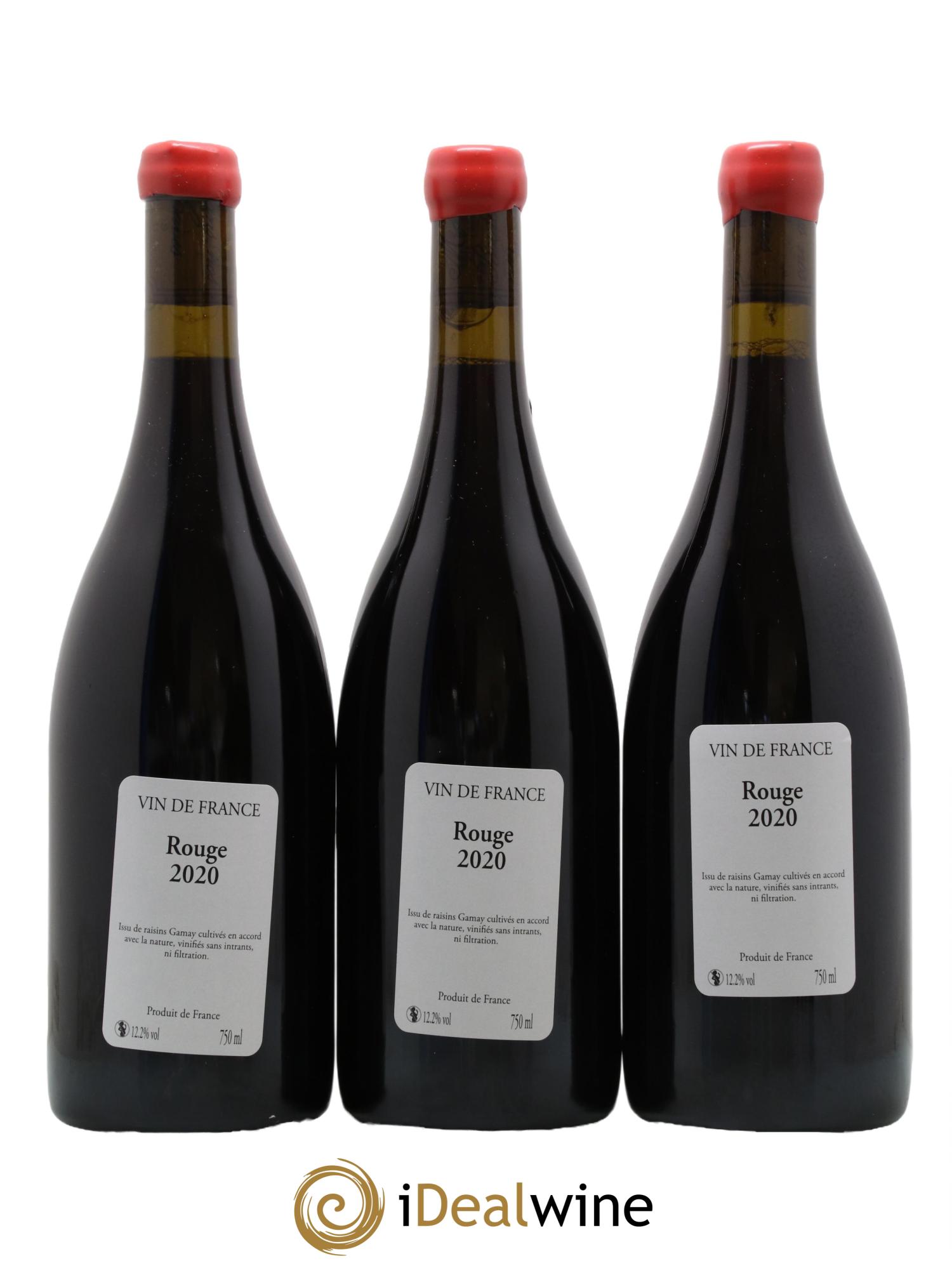 Vin de France GG Le Dos D Chat Fabrice Dodane 2020 - Posten von 3 Flaschen - 1