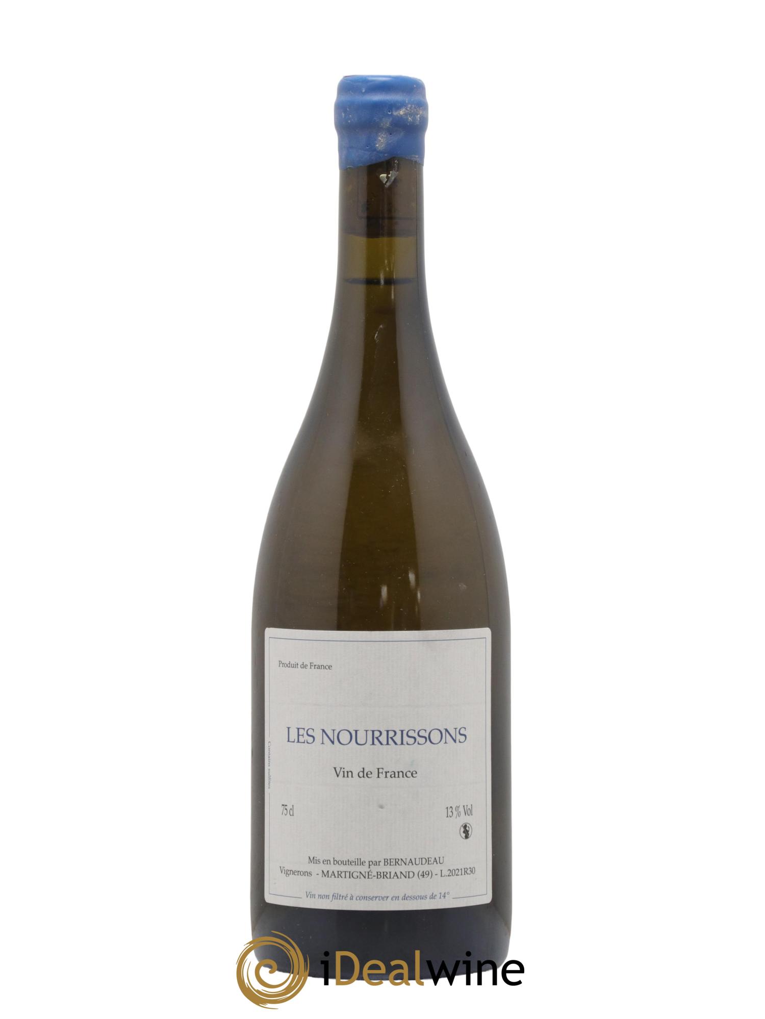 Vin de France Les Nourrissons Stéphane Bernaudeau 2021 - Posten von 1 Flasche - 0
