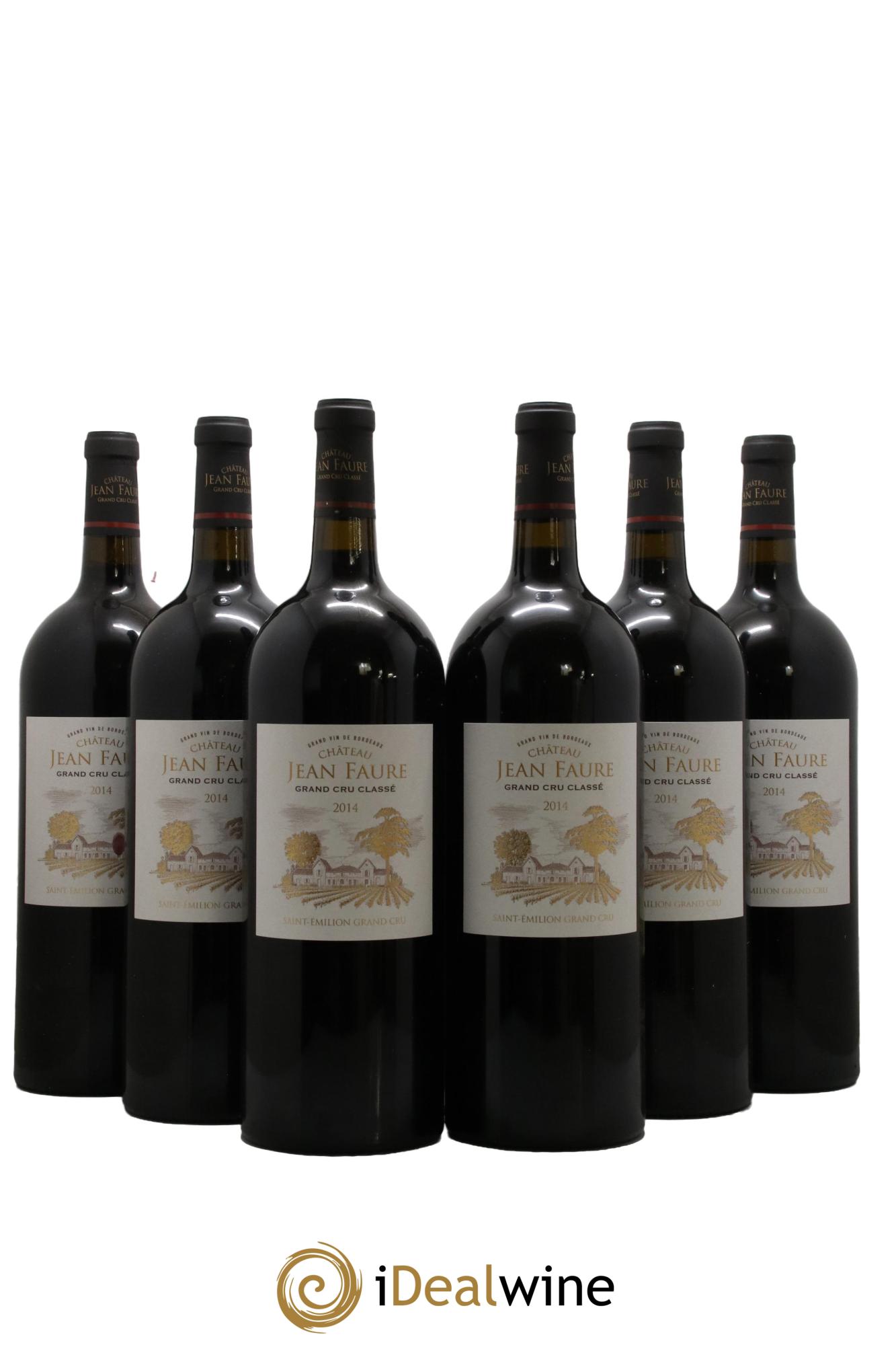 Château Jean Faure Grand Cru Classé 2014 - Lot de 6 magnums - 0
