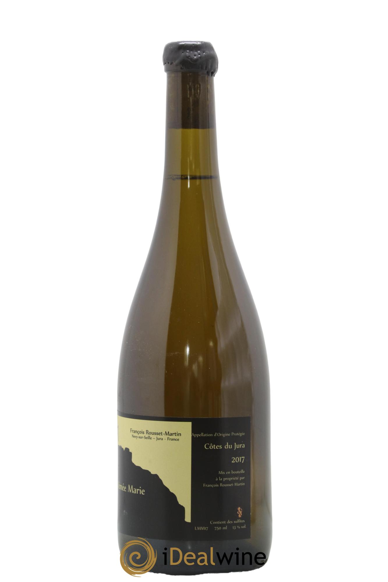 Côtes du Jura Mémé Marie François Rousset Martin 2017 - Lot de 1 bouteille - 1