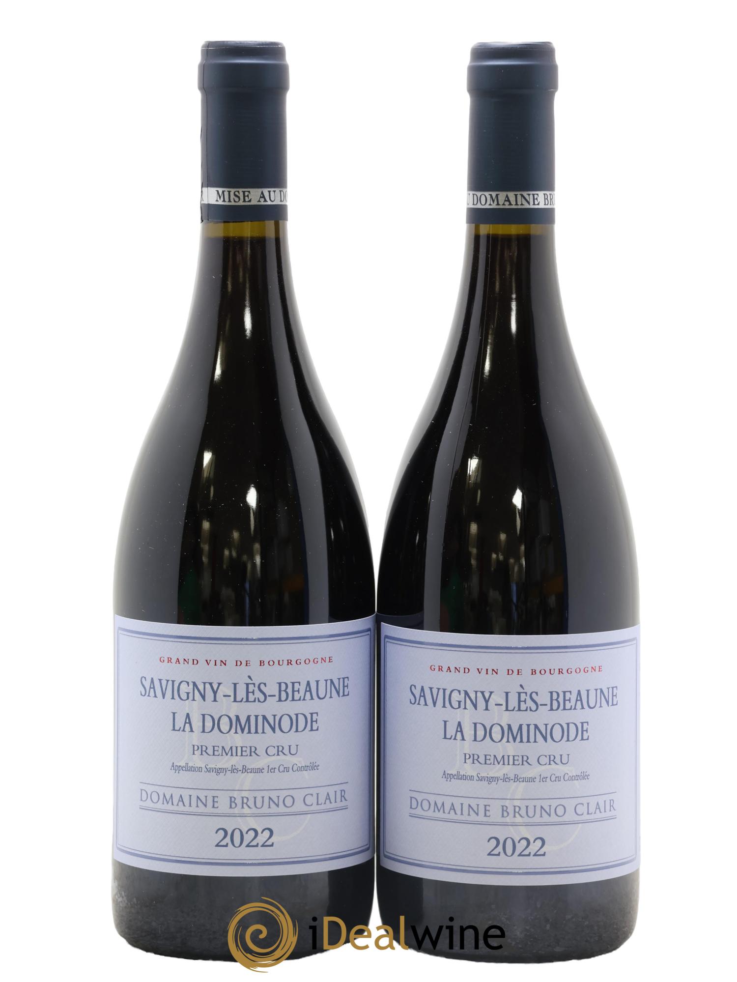 Savigny-lès-Beaune 1er Cru La Dominode Bruno Clair (Domaine) 2022 - Lot de 2 bouteilles - 0