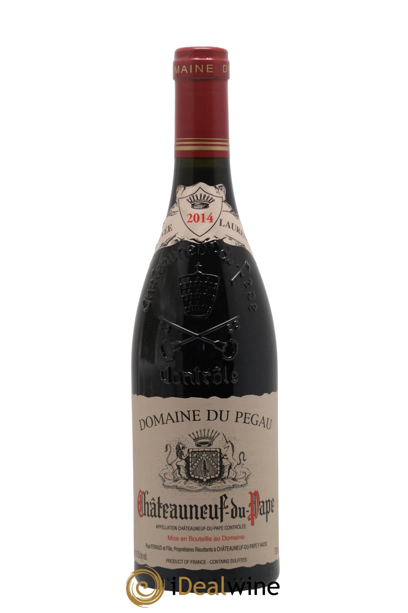 Châteauneuf-du-Pape Domaine du Pégau Cuvée Laurence Paul et Laurence Féraud 2014 - Posten von 1 Flasche - 0