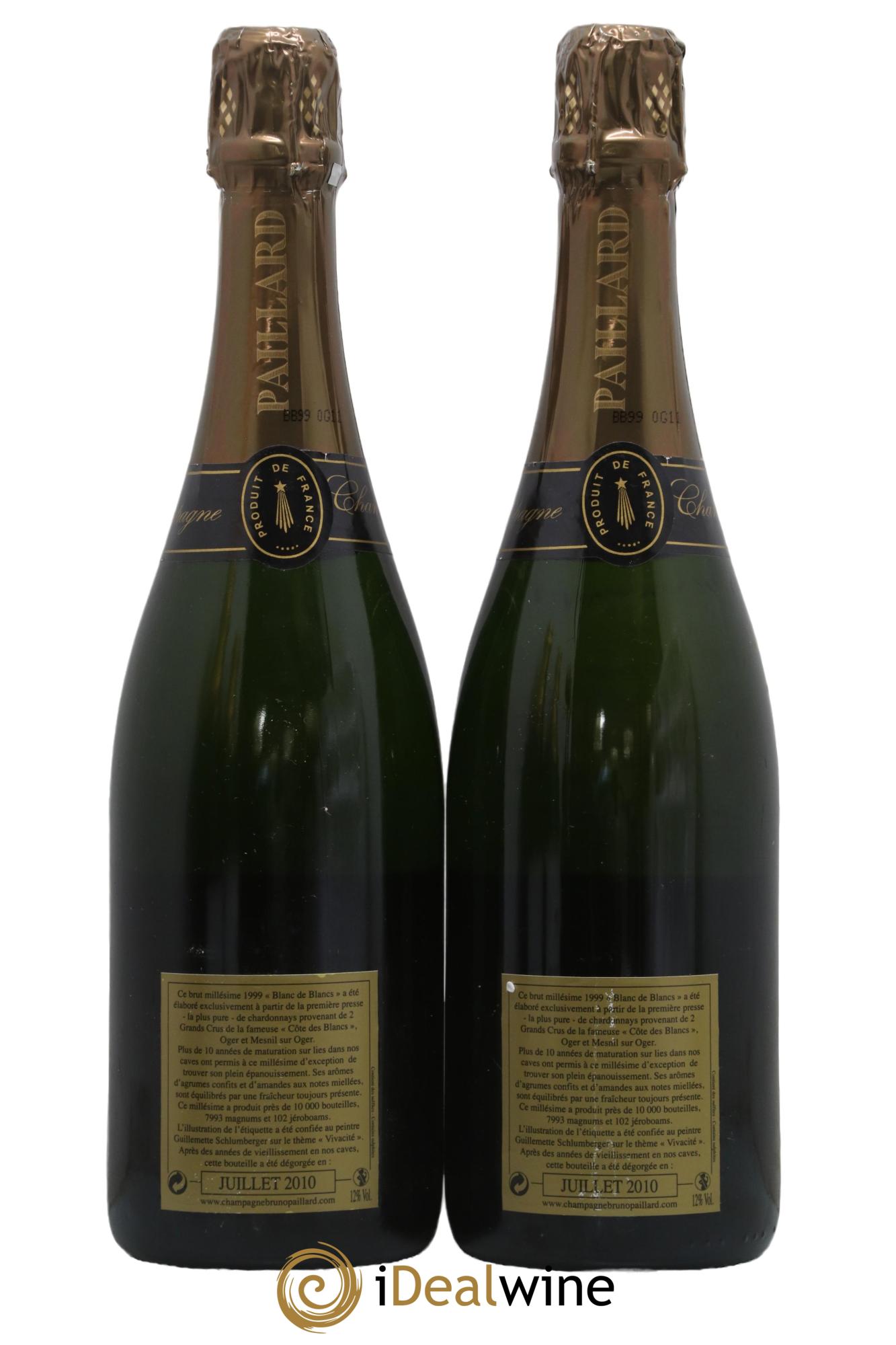 Brut Millésime Bruno Paillard 1999 - Lot de 2 bouteilles - 1