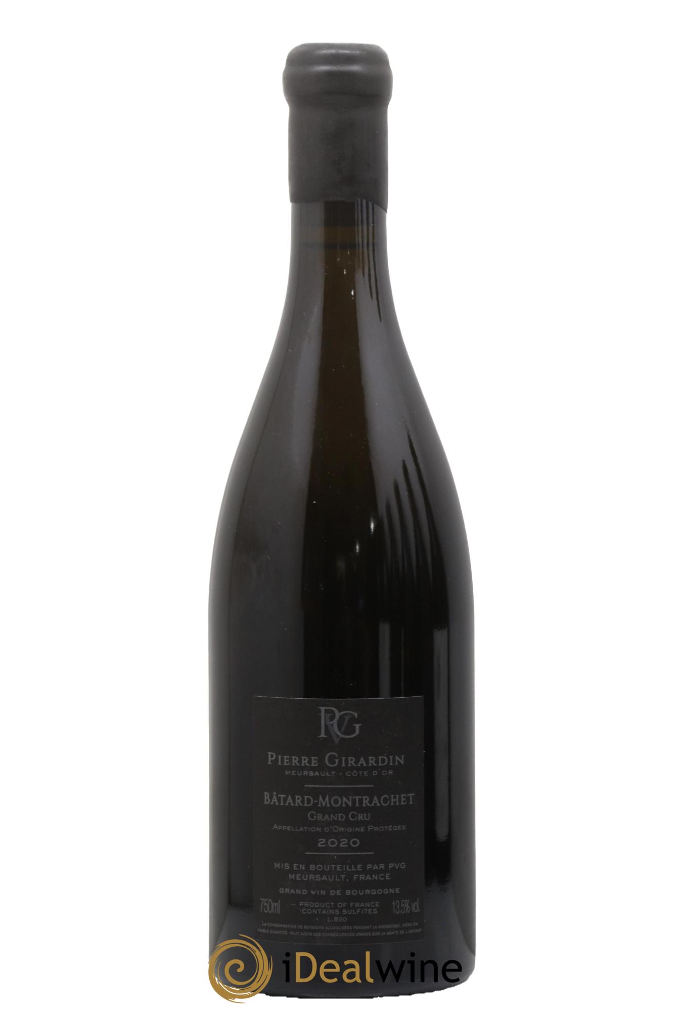 Bâtard-Montrachet Grand Cru Pierre Girardin 2020 - Lot de 1 bouteille - 1