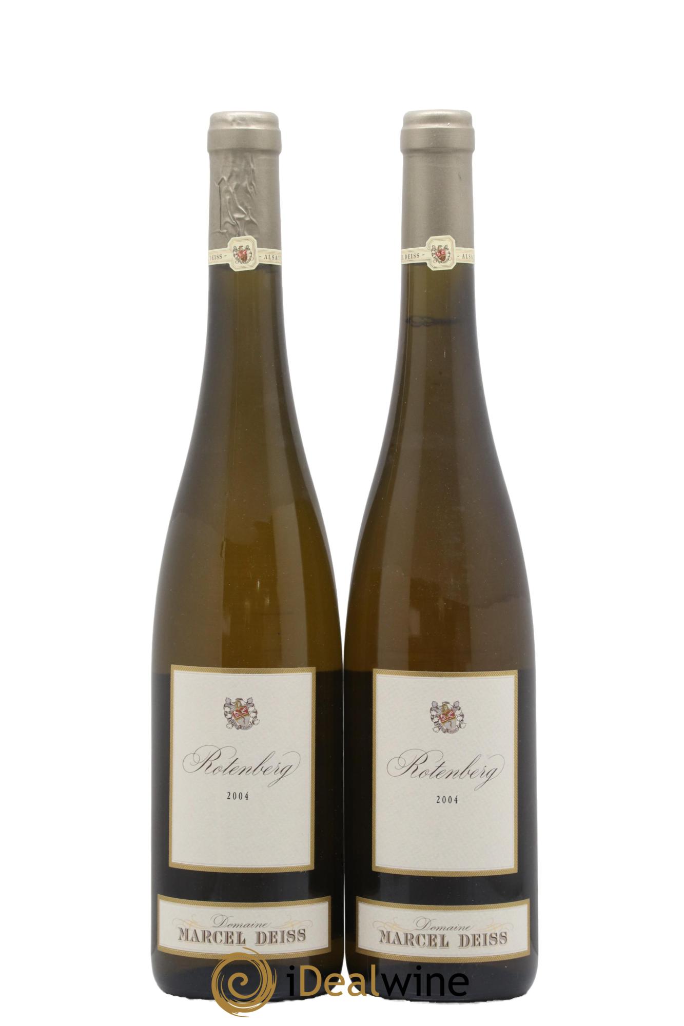 Alsace Rotenberg La Colline Rouge Marcel Deiss (Domaine) 2004 - Posten von 2 Flaschen - 0