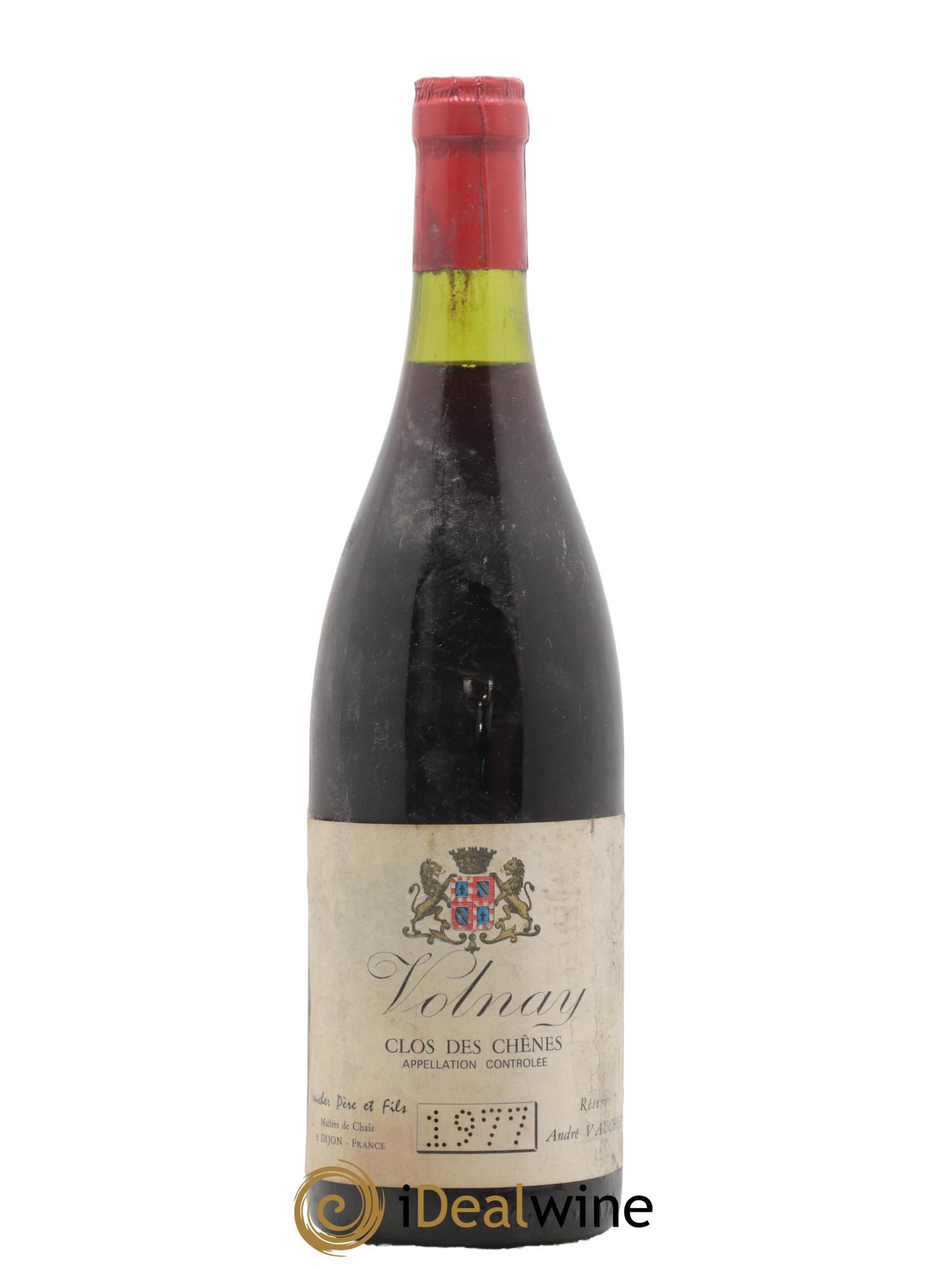 Volnay Clos des Chênes André Vaucher 1977 - Lot de 1 bouteille - 0