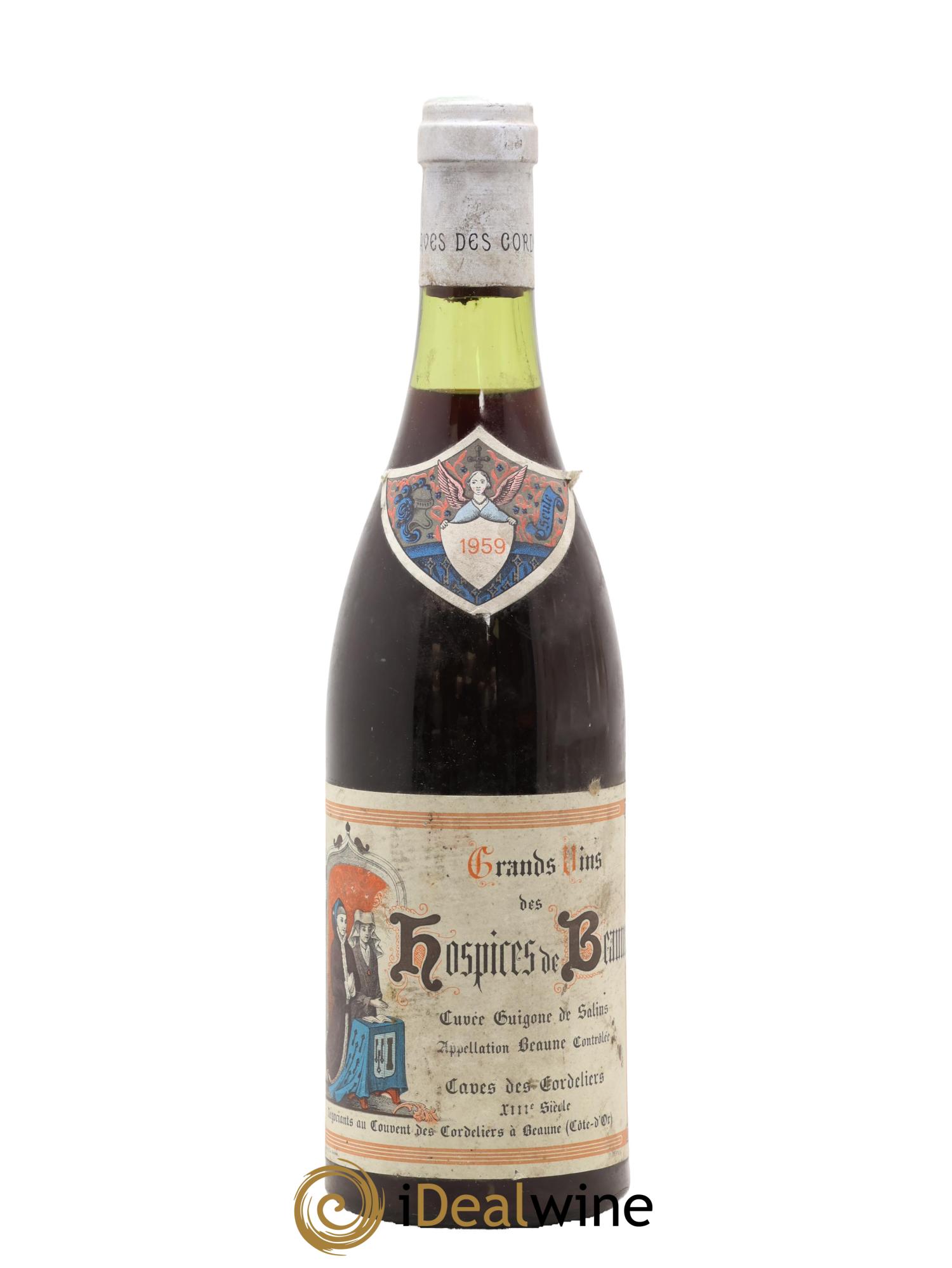 Beaune Les Hospices De Beaune Cuvée Guigone De Salins 1959 - Posten von 1 Flasche - 0