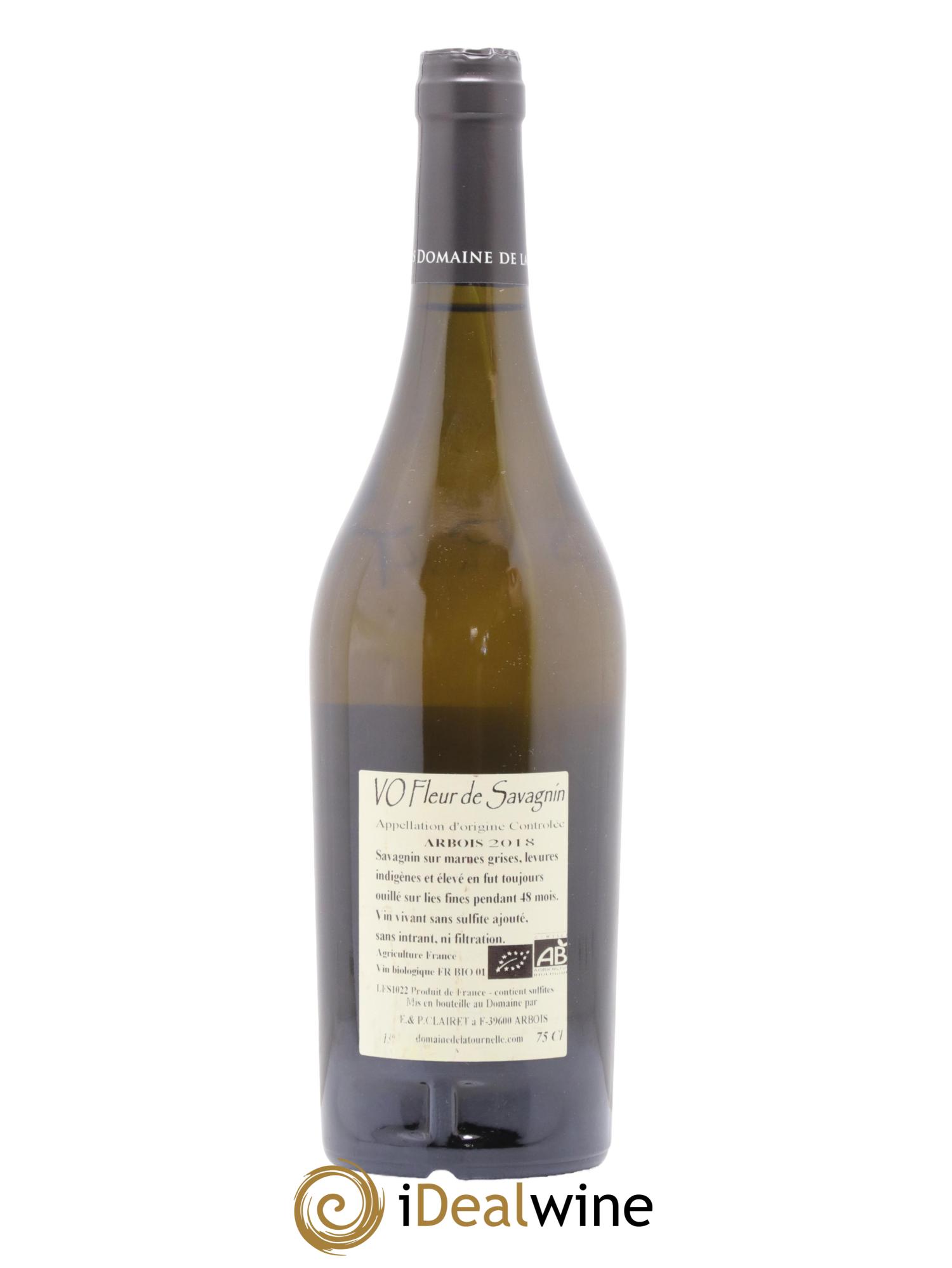 Arbois Savagnin Ouillé Cuvée R Domaine de la Tournelle 2018 - Lotto di 1 bottiglia - 1