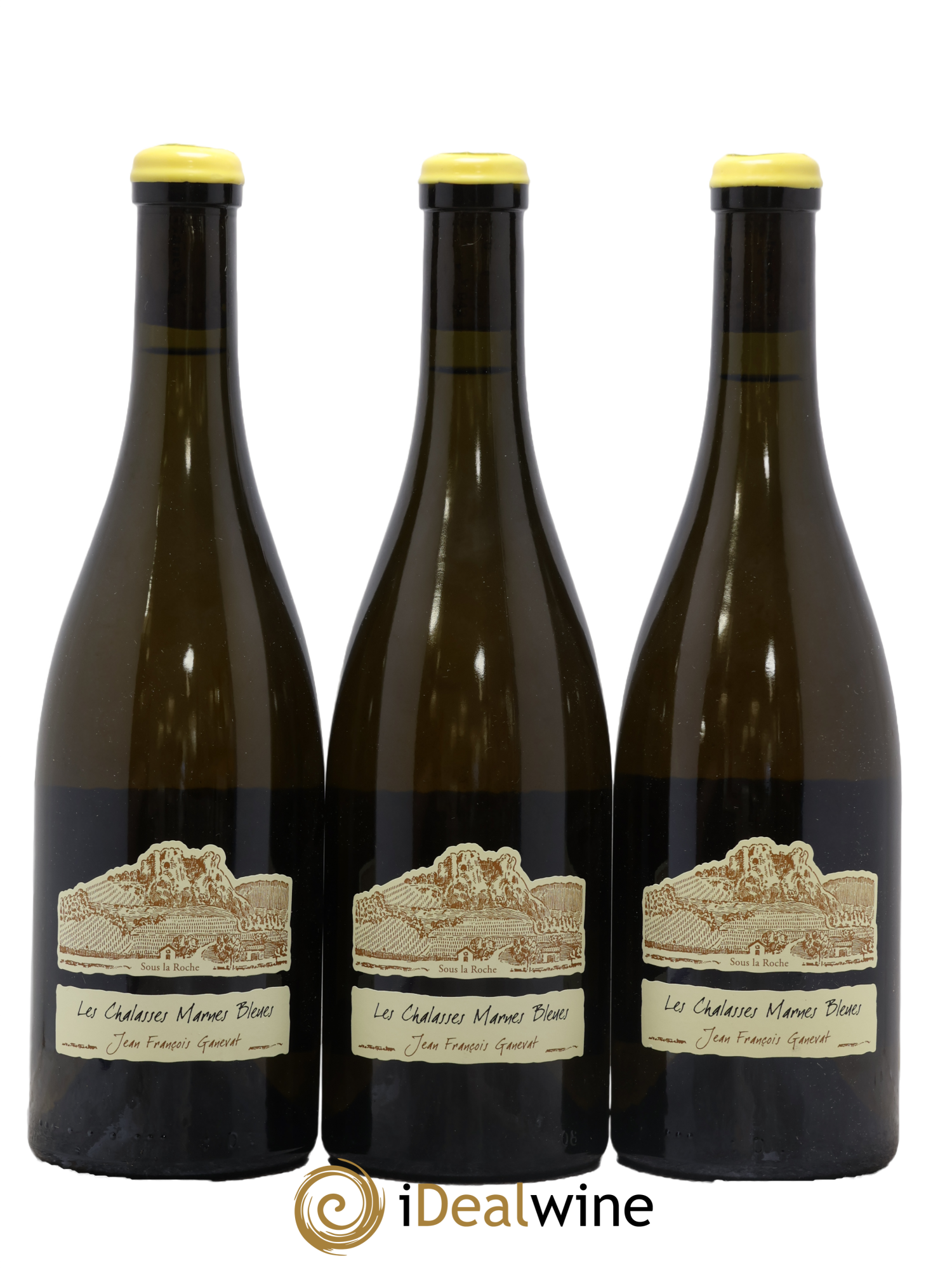 Côtes du Jura Les Chalasses Marnes Bleues Jean-François Ganevat (Domaine) 2016 - Lot of 3 bottles - 0