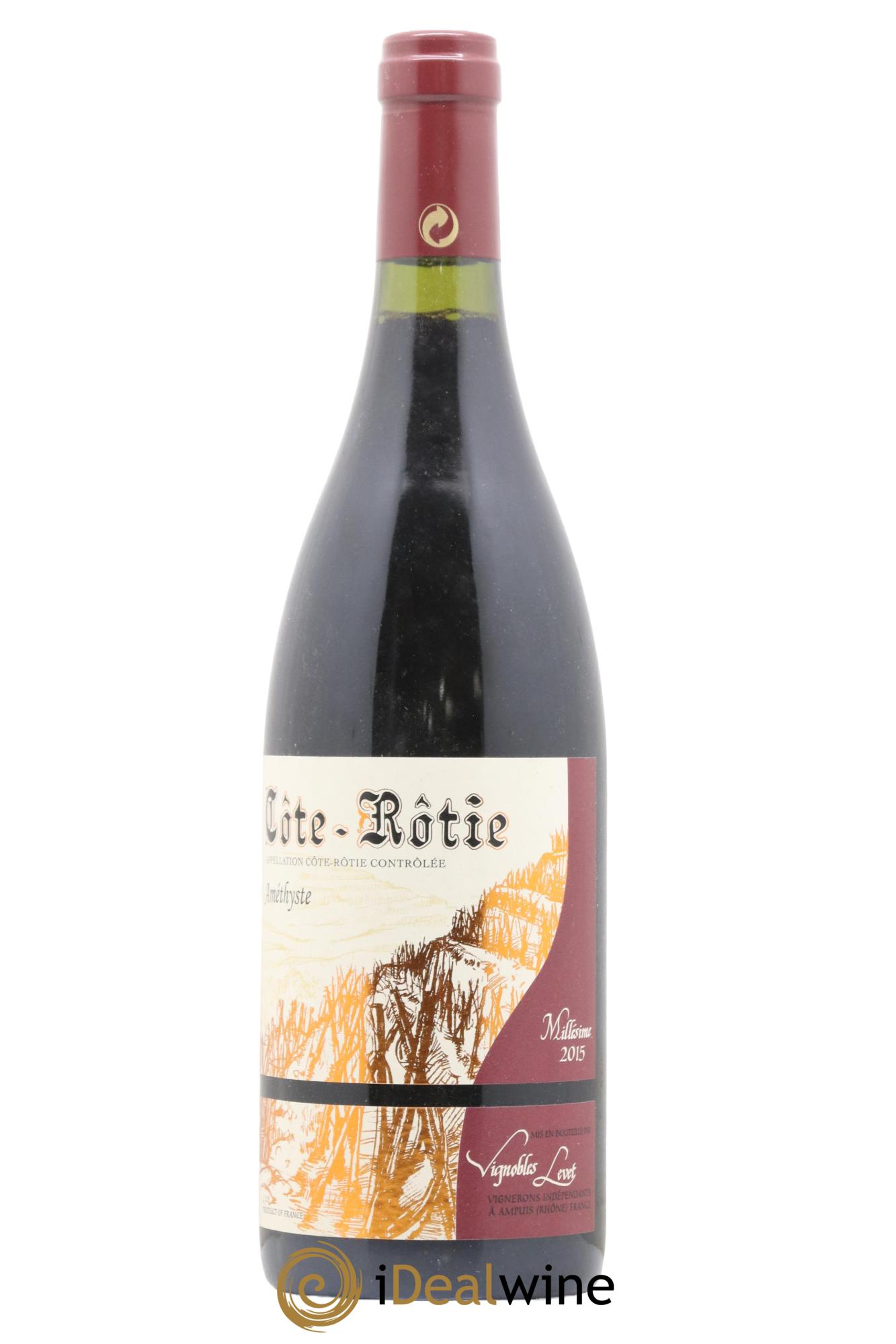 Côte-Rôtie Améthyste Vignobles Levet 2015 - Lot de 1 bouteille - 0