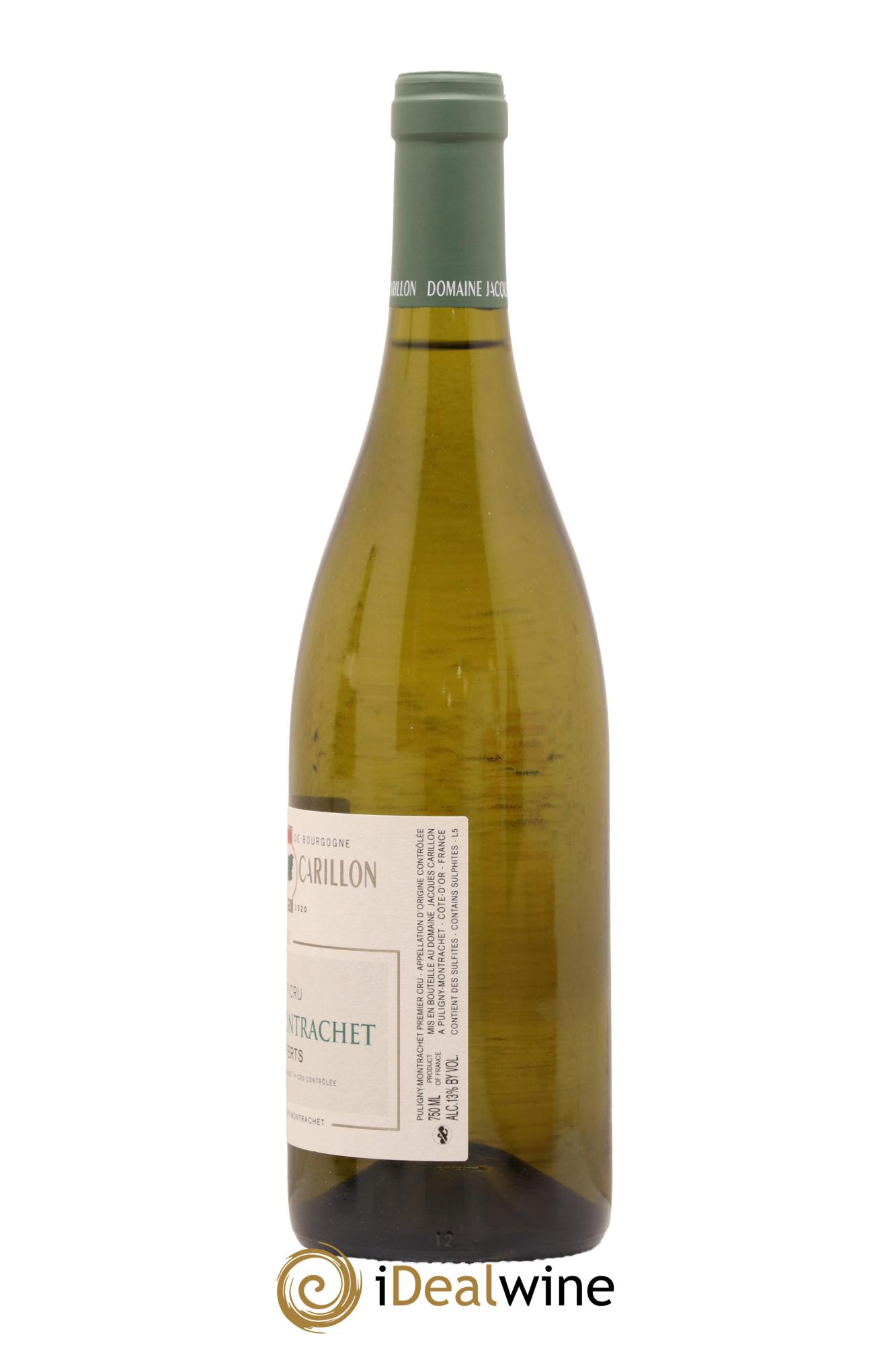 Puligny-Montrachet 1er Cru Les Referts Jacques Carillon (Domaine) 2021 - Lot de 1 bouteille - 1