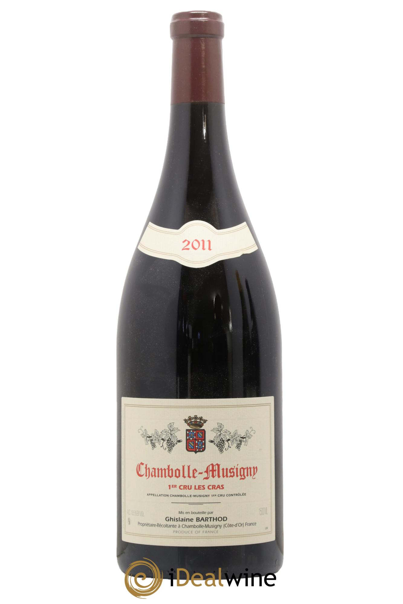 Chambolle-Musigny 1er Cru Les Cras Ghislaine Barthod 2011 - Lot de 1 magnum - 0