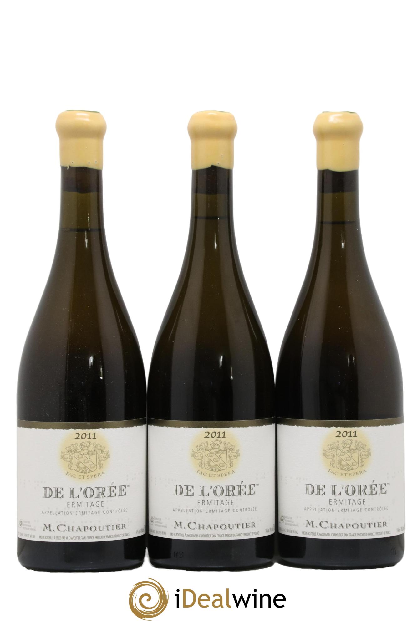 Hermitage Ermitage de l'Orée Chapoutier 2011 - Lot of 6 bottles - 3