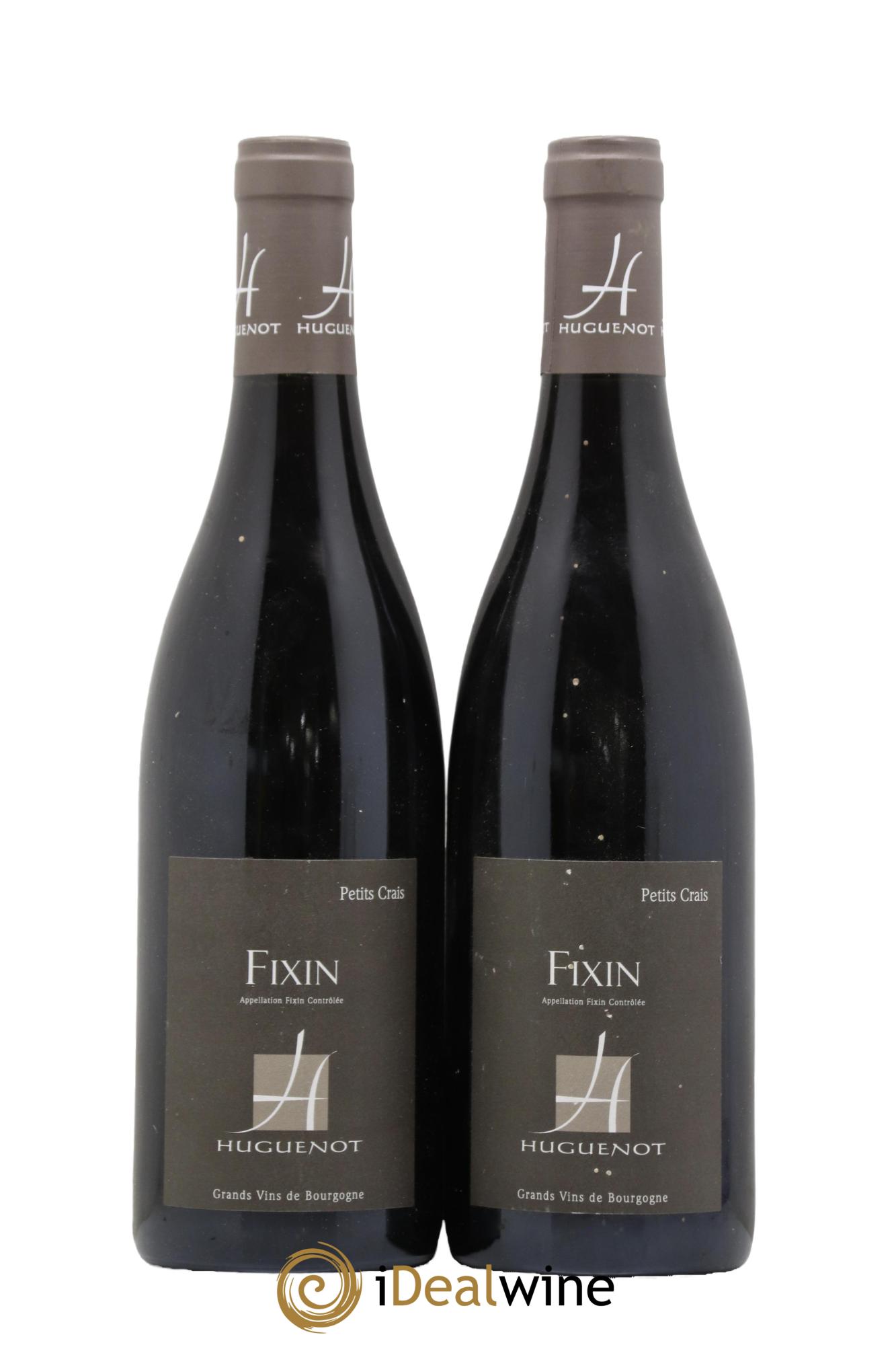 Fixin Petits Crais Domaine Huguenot 2013 - Lot de 2 bouteilles - 0