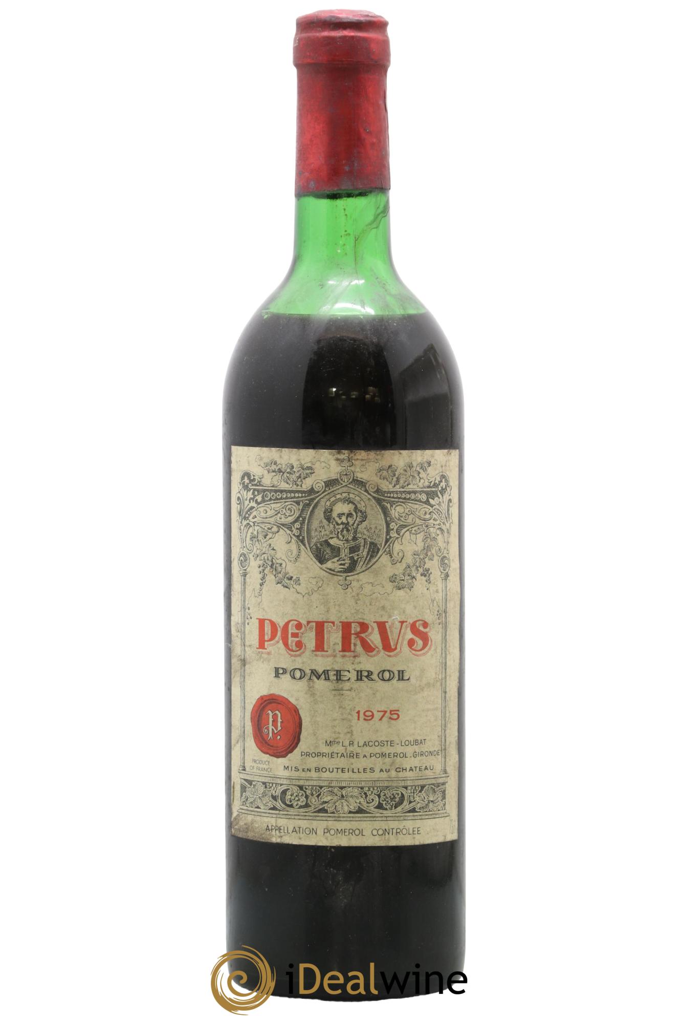 Petrus 1975 - Lot de 1 bouteille - 0