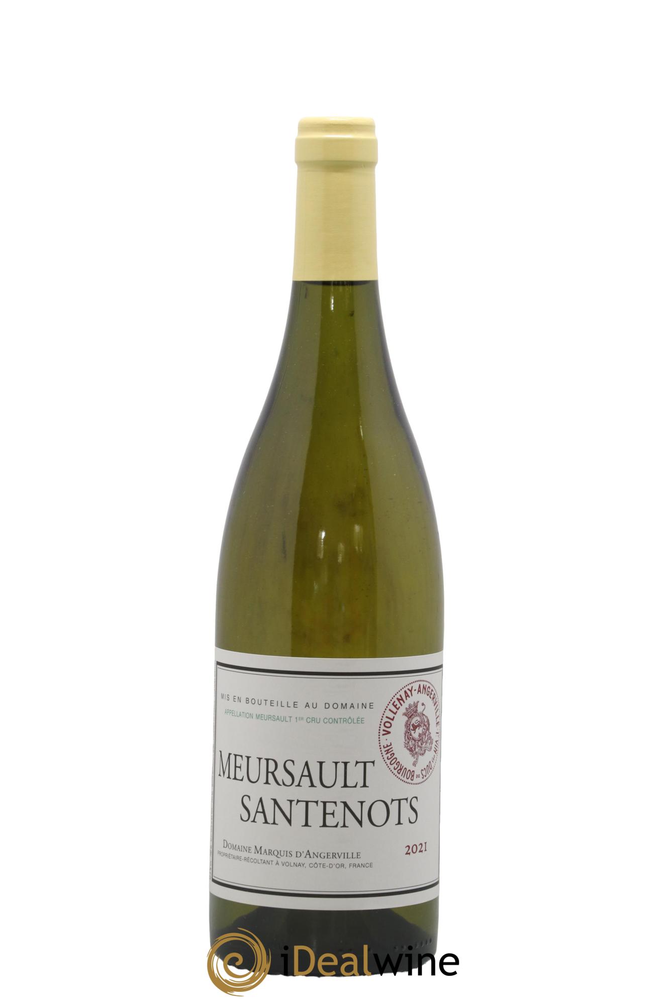 Meursault 1er Cru Santenots Marquis d'Angerville (Domaine) 2021 - Posten von 1 Flasche - 0