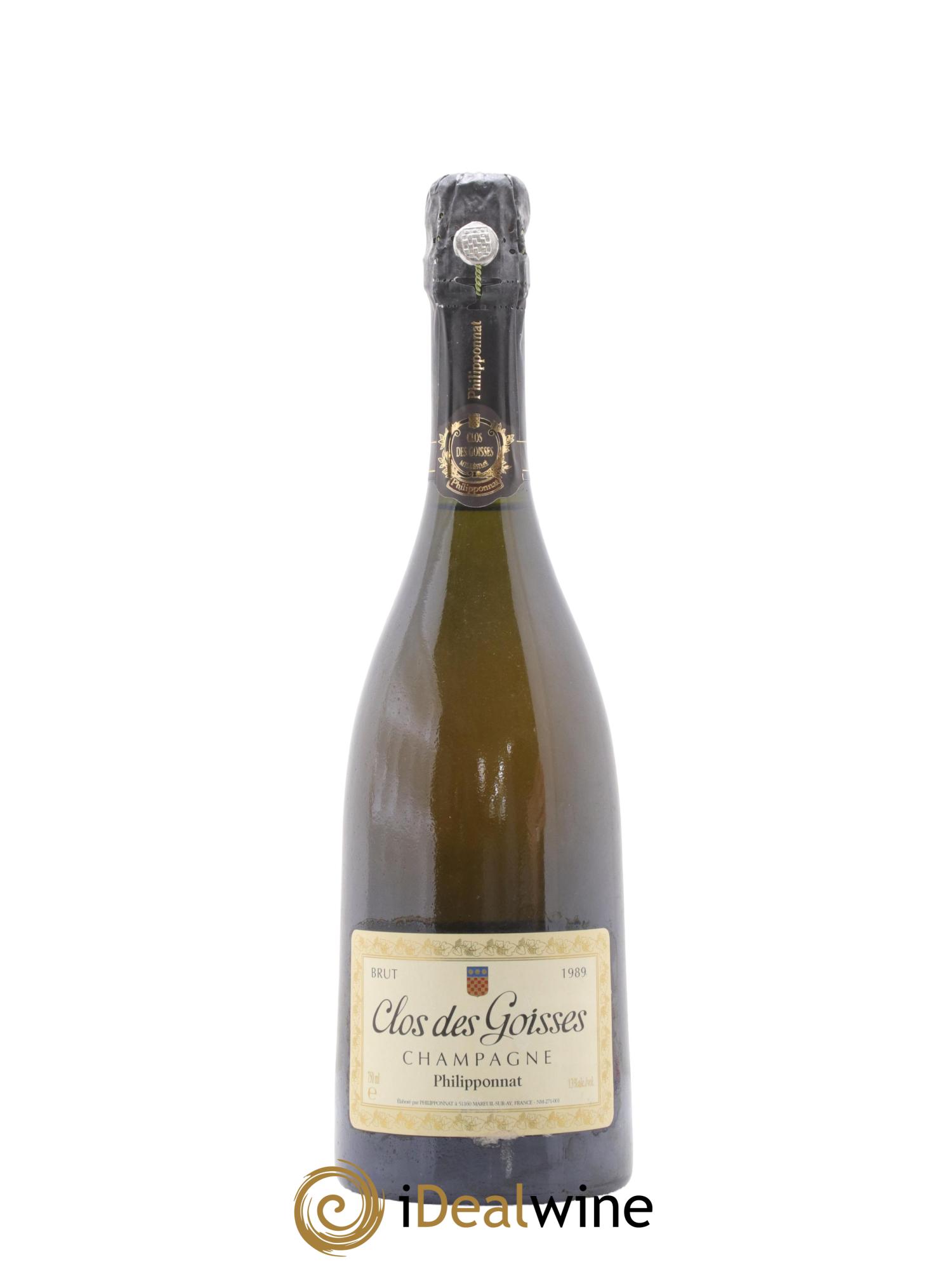 Clos des Goisses Philipponnat 1989 - Lotto di 1 bottiglia - 1