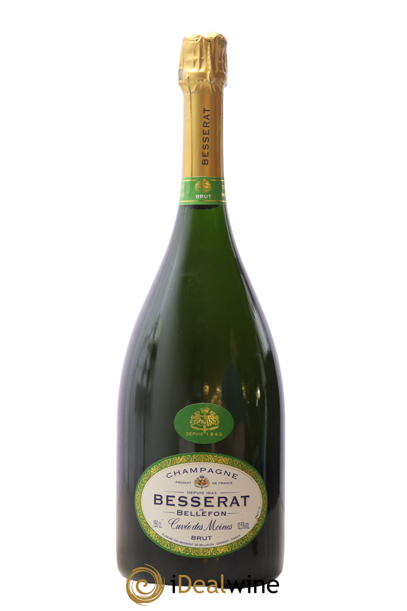 Cuvée des Moines Besserat de Bellefon - Lot de 1 magnum - 0