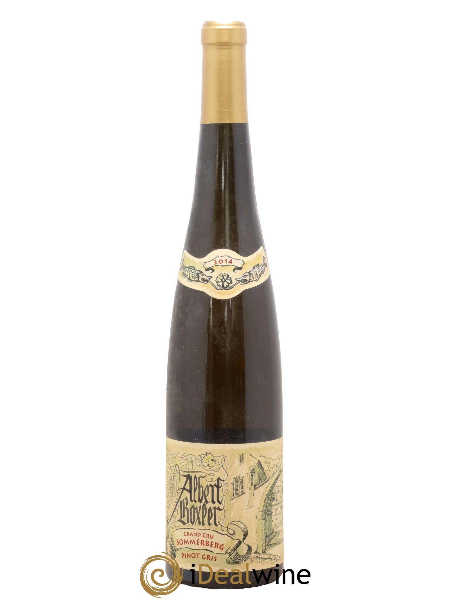 Alsace Pinot Gris Grand Cru Sommerberg W Albert Boxler 2014 - Lot de 1 bouteille - 0