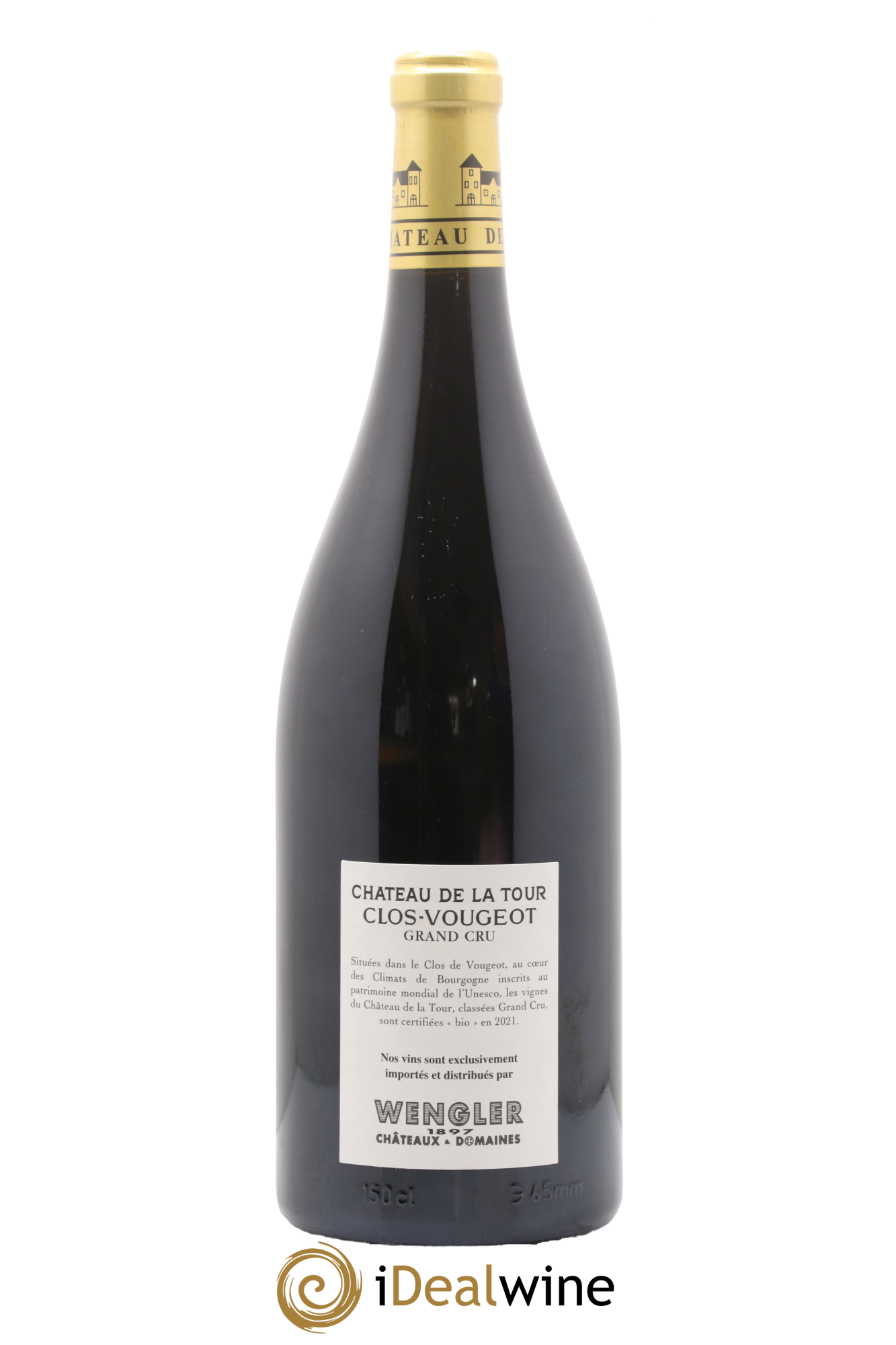 Clos de Vougeot Grand Cru Vieilles Vignes Château de La Tour 2020 - Lot de 1 magnum - 1