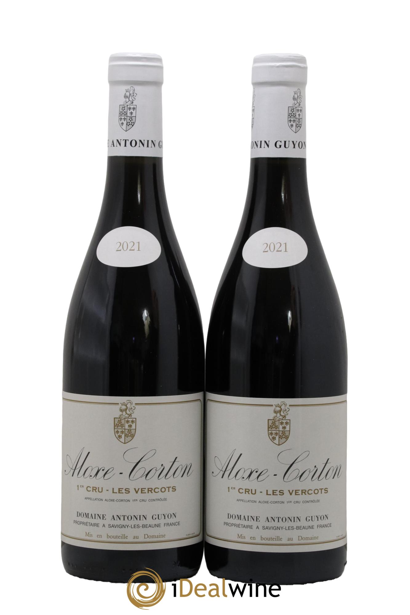 Aloxe-Corton 1er Cru Les Vercots Antonin Guyon  2021 - Lot de 2 bouteilles - 0