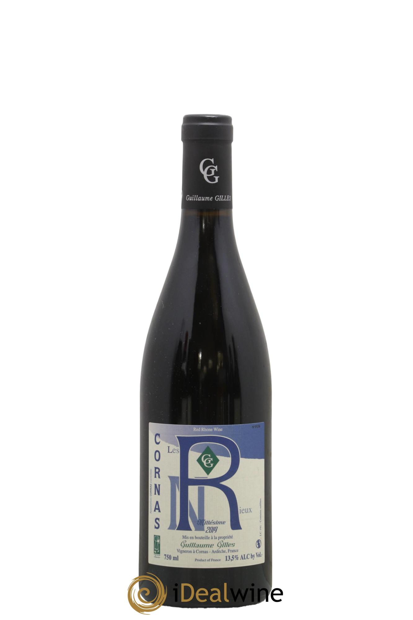 Cornas Les Rieux Domaine Guillaume Gilles 2019 - Posten von 1 Flasche - 0
