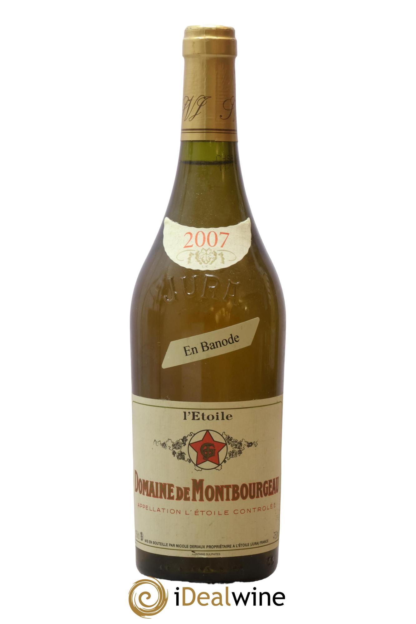 L'Etoile En Banode Domaine De Montbourgeau 2007 - Lot de 1 bouteille - 0