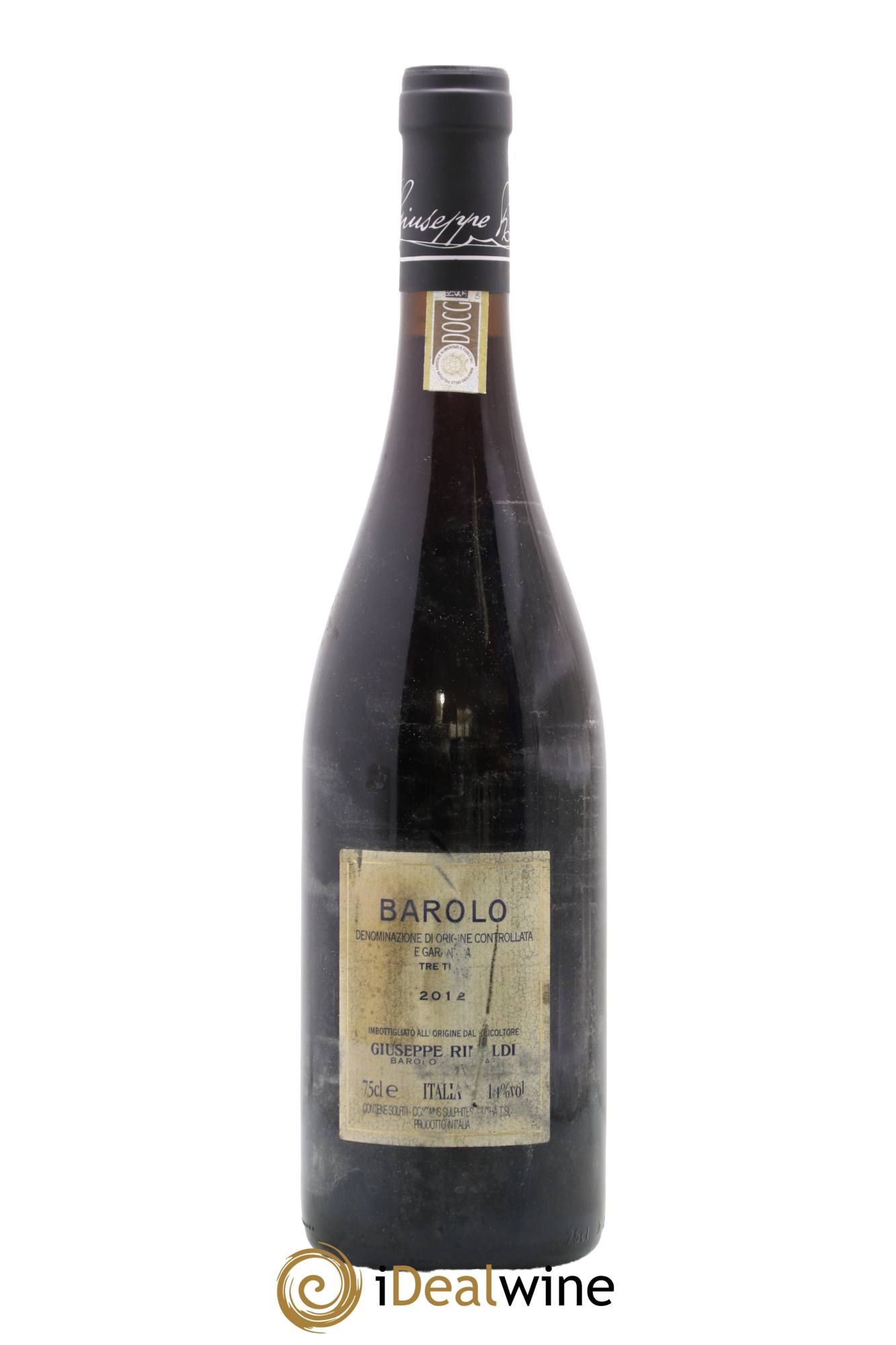 Barolo DOCG Tre Tine Giuseppe Rinaldi 2012 - Lot de 1 bouteille - 1