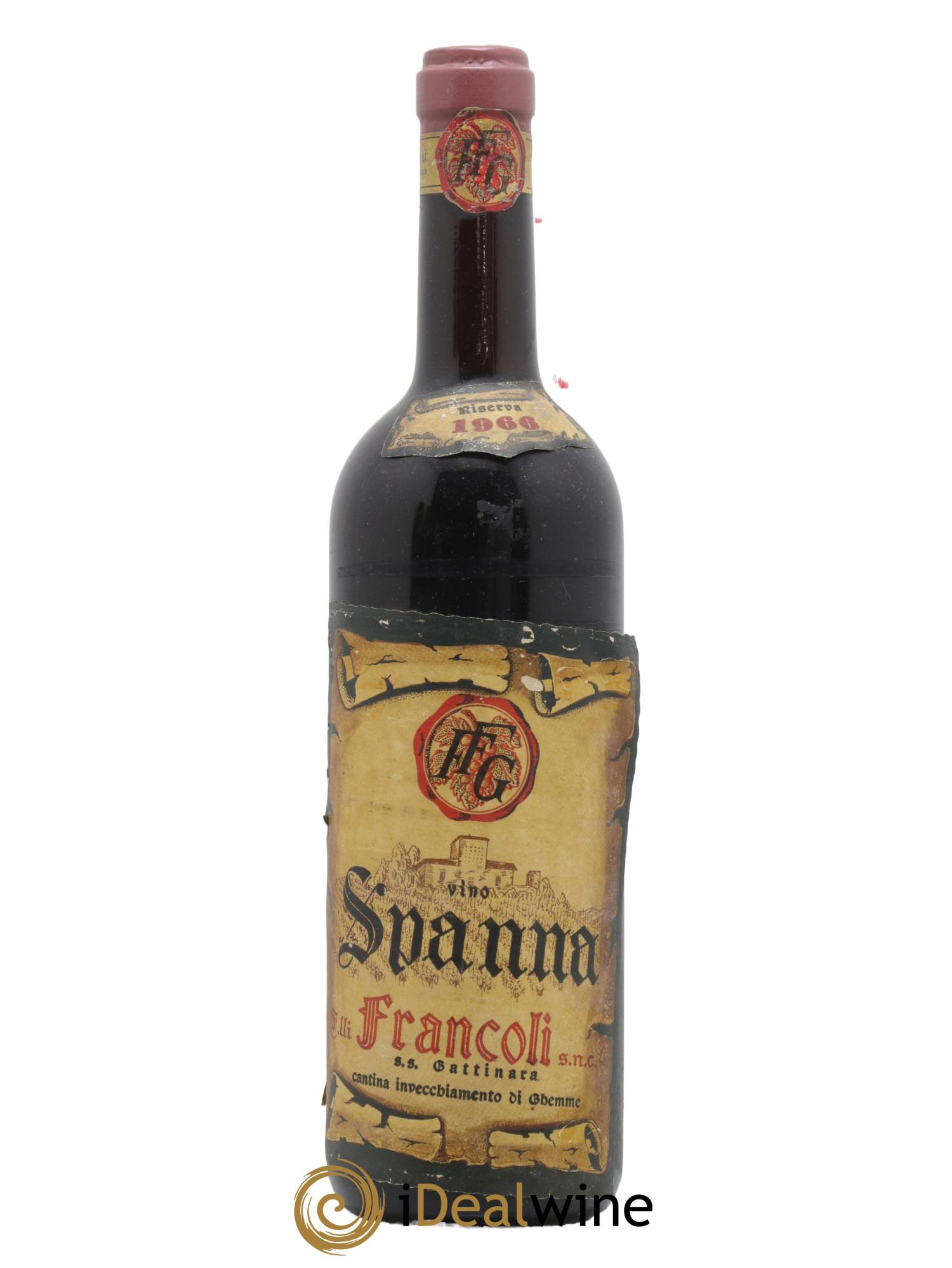 Nebbiolo Spanna Francoli 1966 - Lot de 1 bouteille - 0