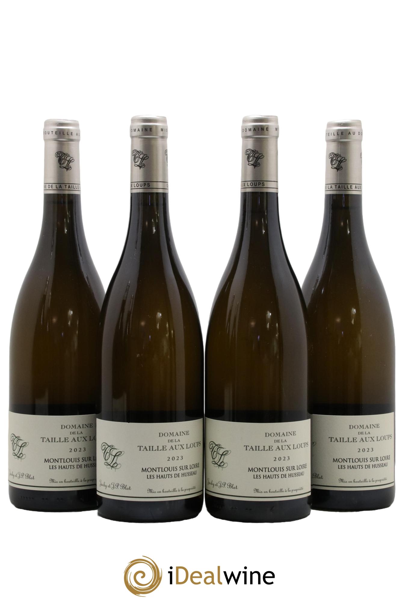 Montlouis-sur-Loire Les Hauts de Husseau La Taille aux Loups - Jacky Blot 2023 - Lot de 4 bouteilles - 0