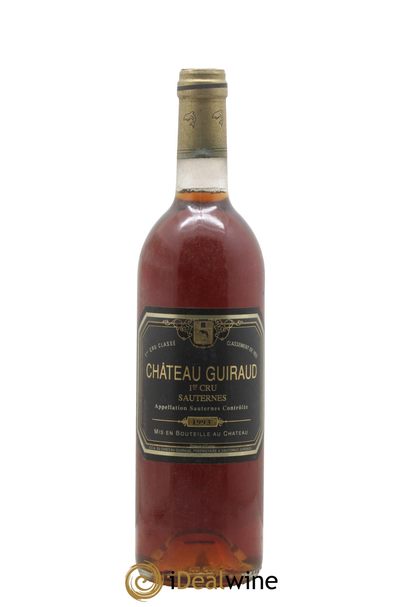 Château Guiraud 1er Grand Cru Classé 1993 - Lot de 1 bouteille - 0