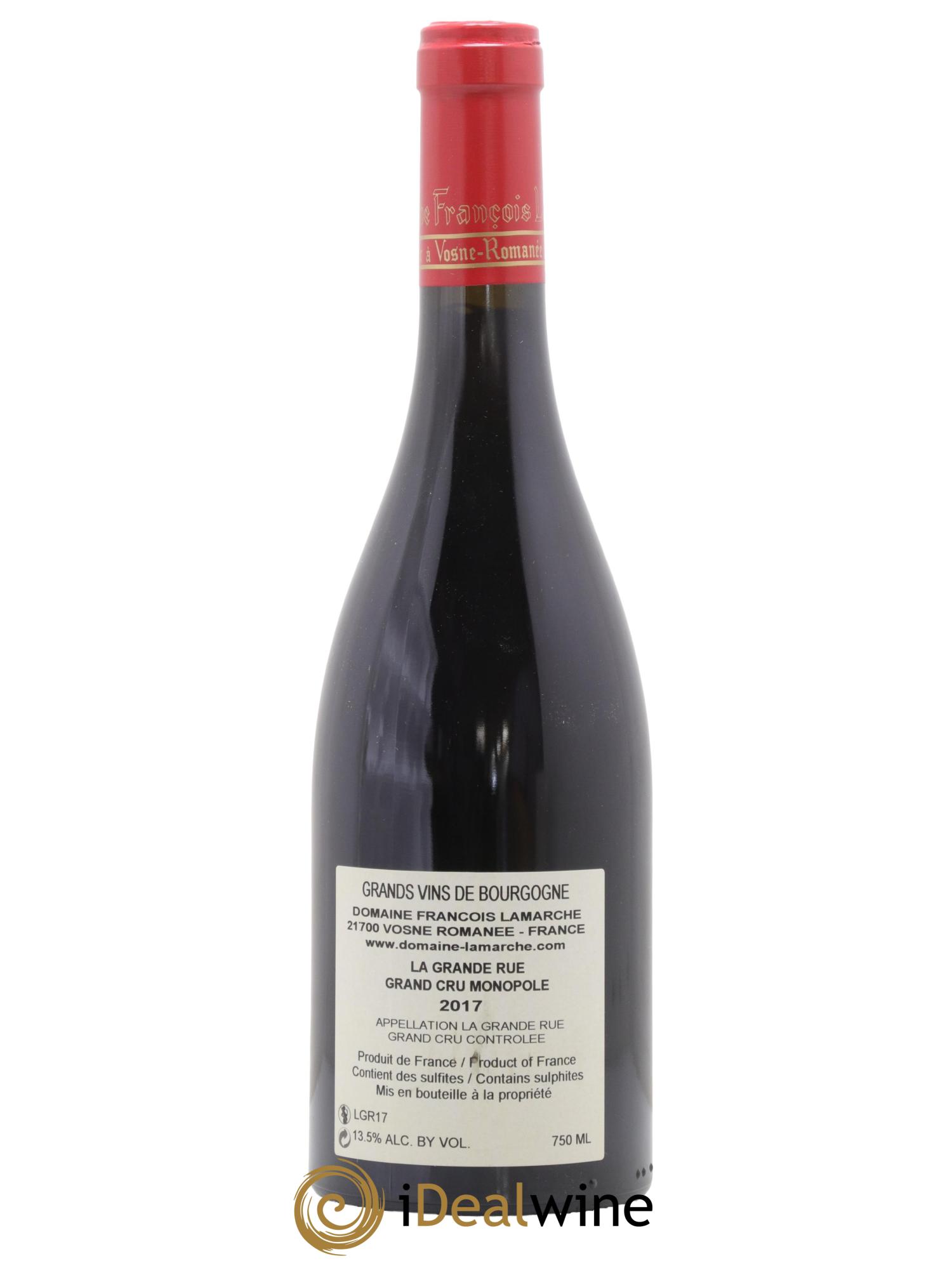 La Grande Rue Grand Cru Lamarche (Domaine)  2017 - Posten von 1 Flasche - 1