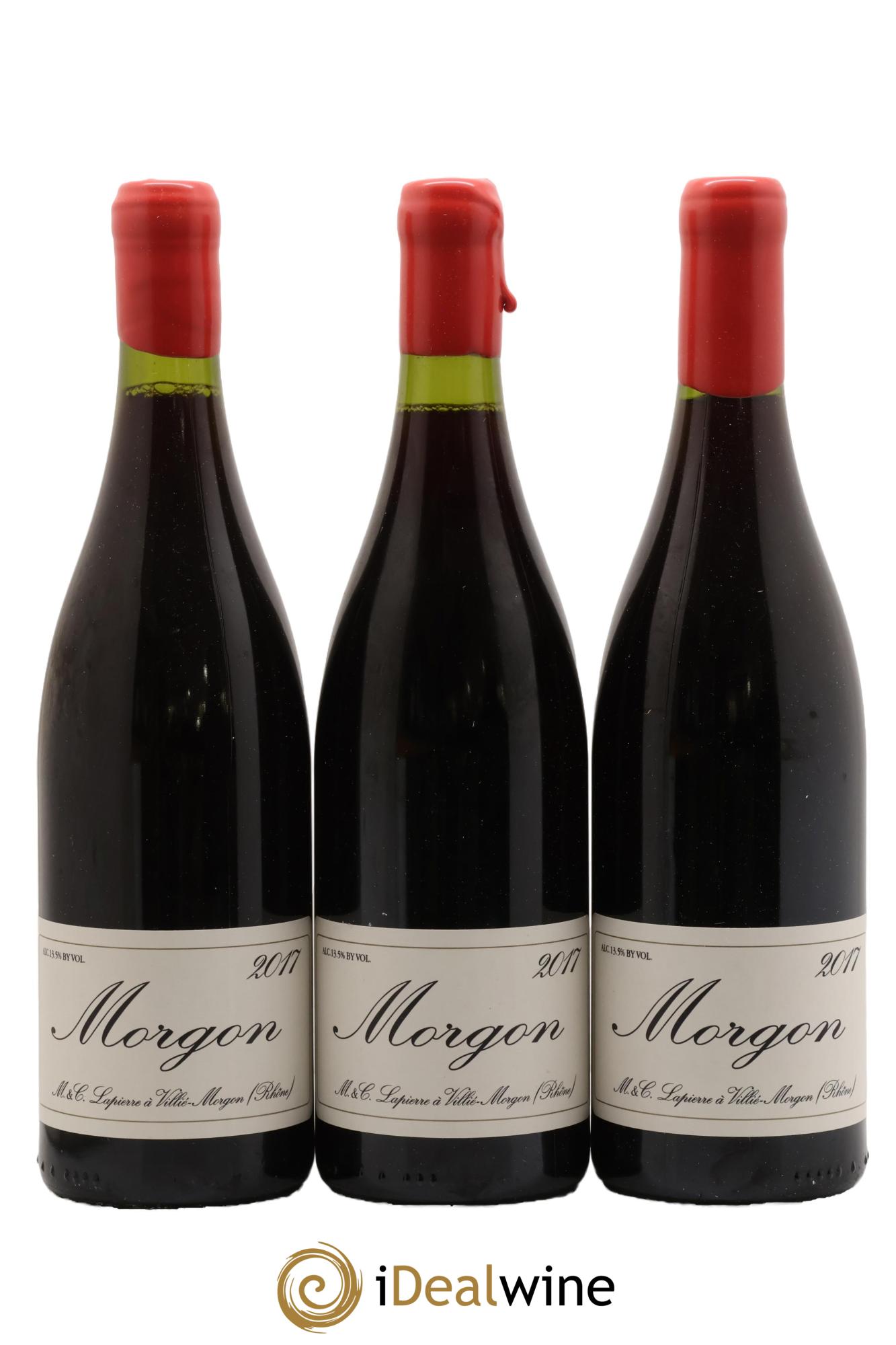 Morgon Marcel Lapierre (Domaine) 2017 - Posten von 3 Flaschen - 0
