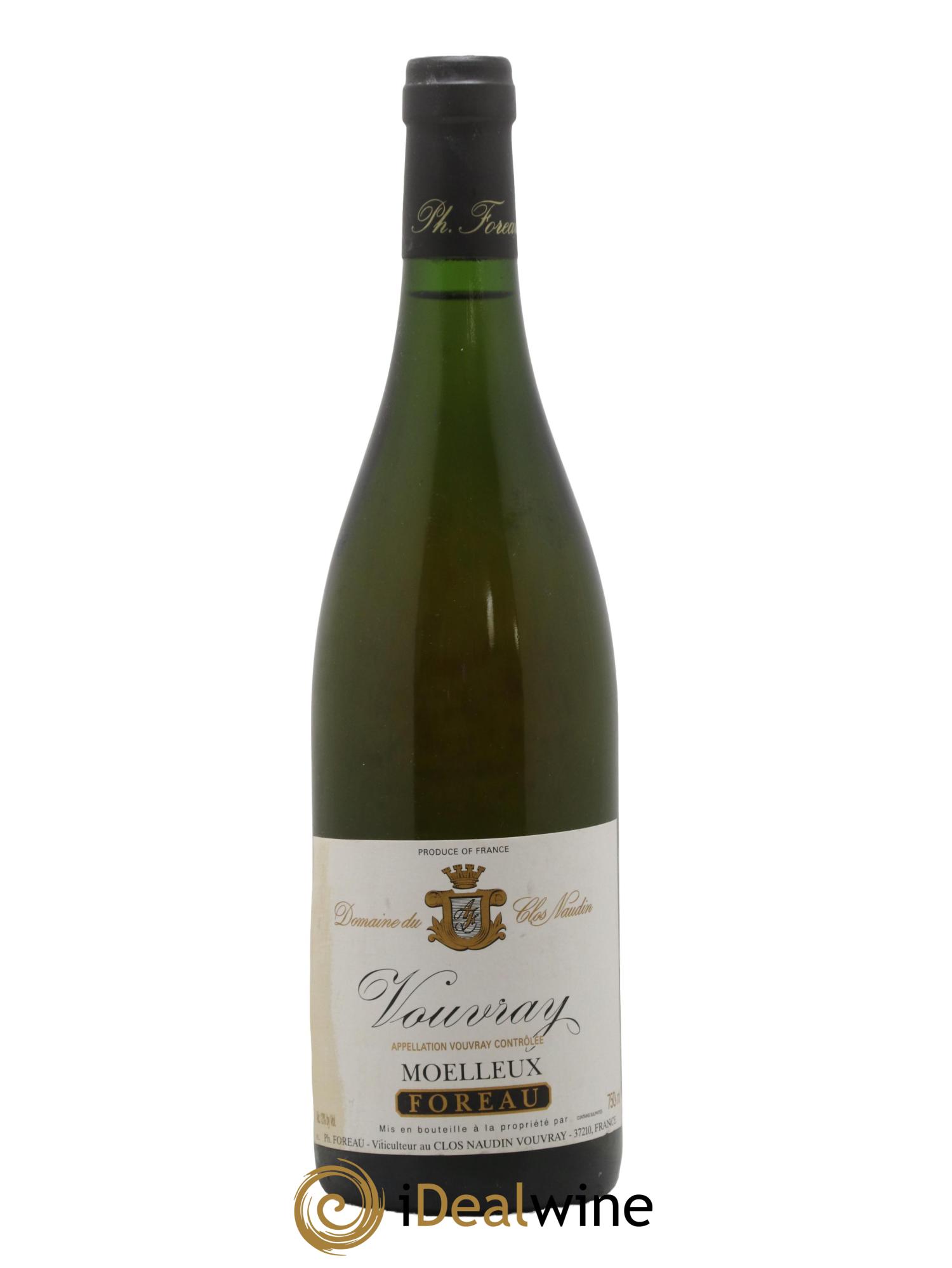 Vouvray Moelleux Clos Naudin - Philippe Foreau - Lotto di 1 bottiglia - 0