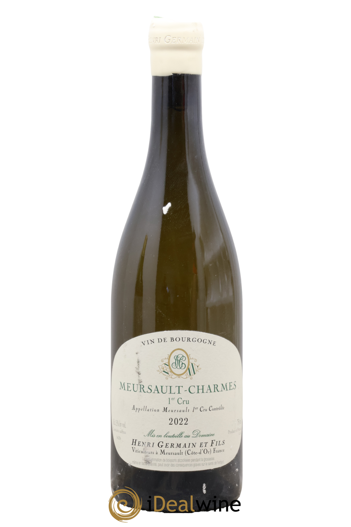 Meursault 1er Cru Charmes Henri Germain 2022 - Lotto di 1 bottiglia - 0